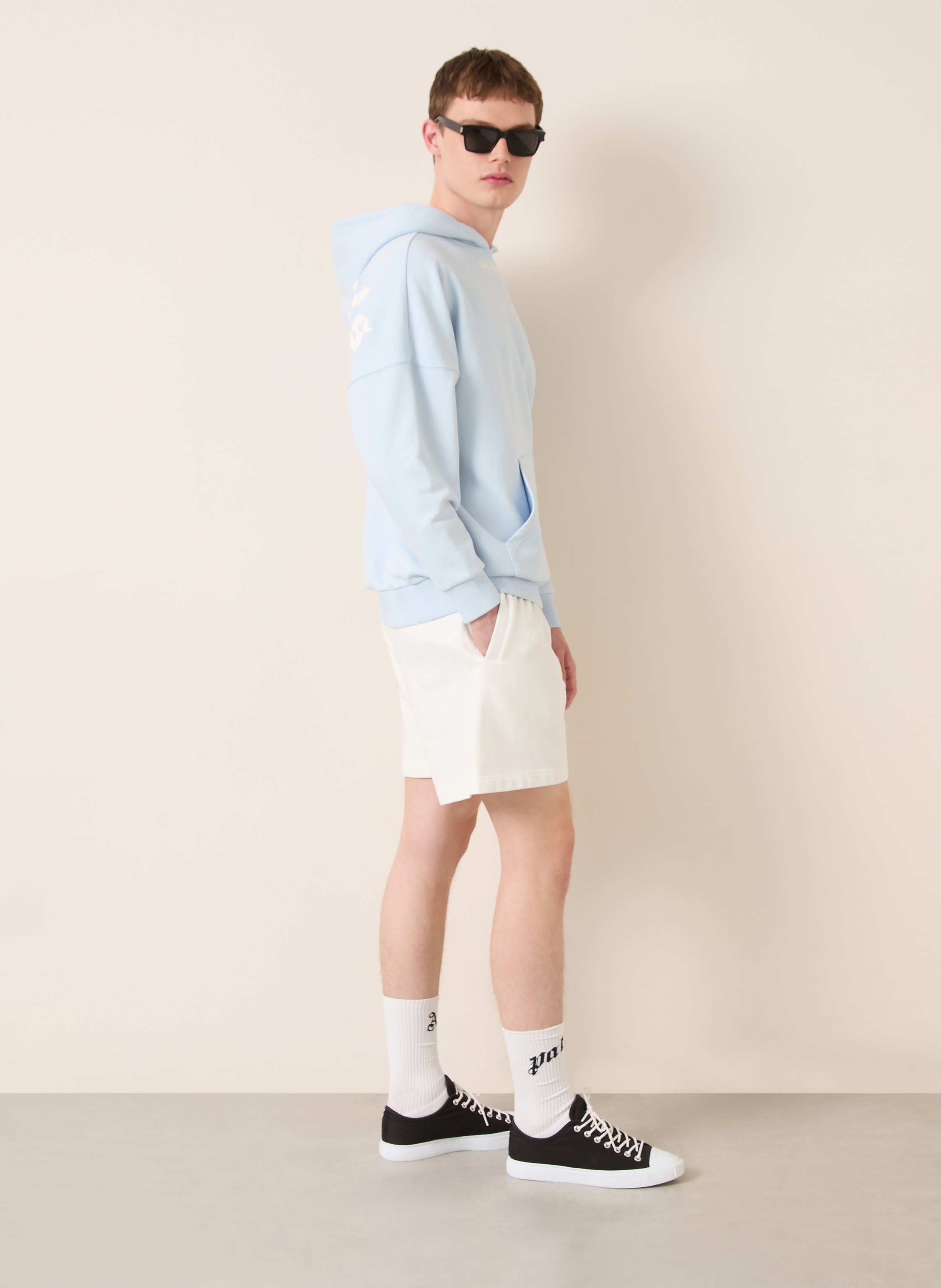 Thumbnail - Palm Angels Oversized-Hoodie blau