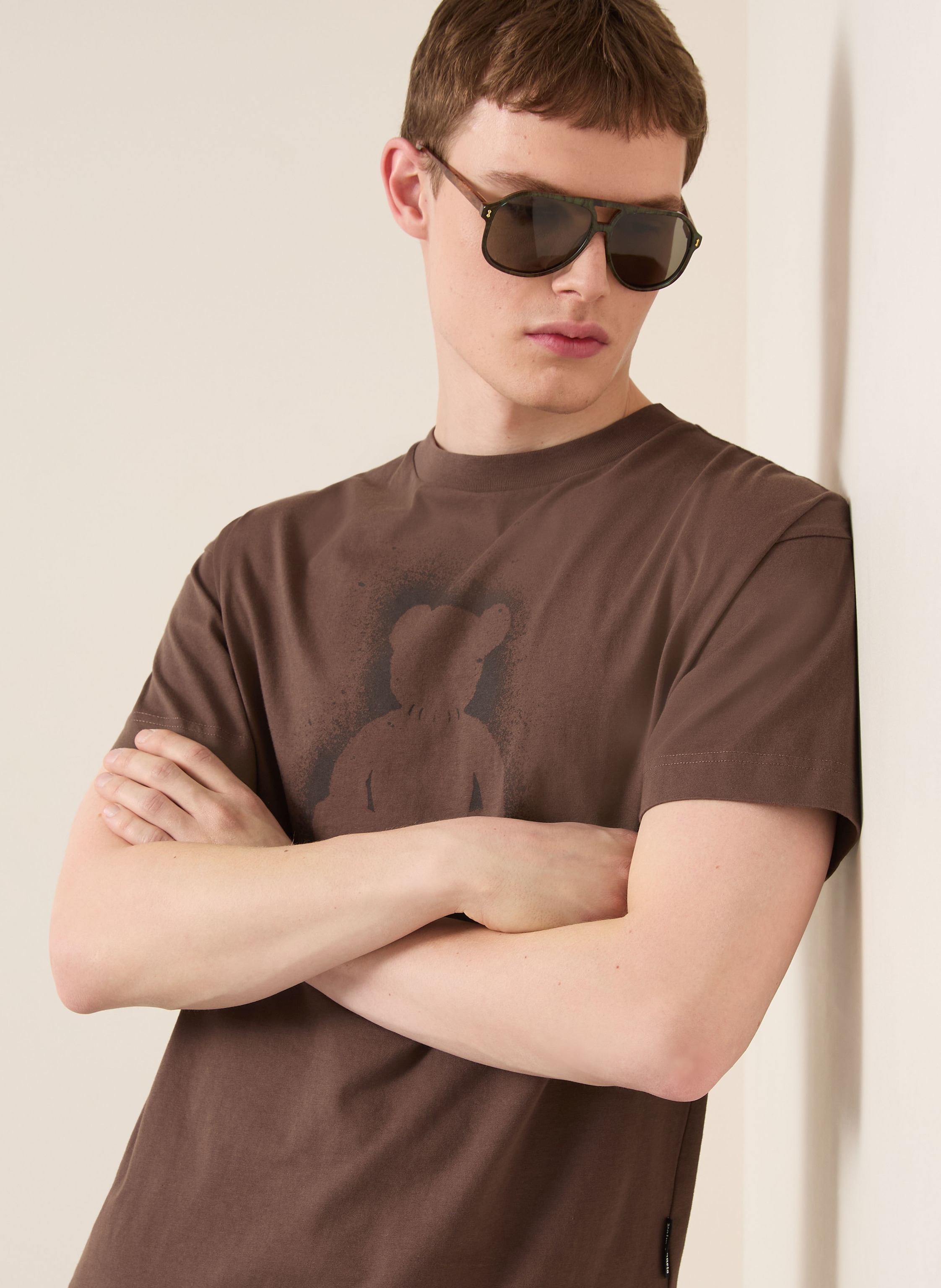 Thumbnail - Palm Angels T-Shirt braun