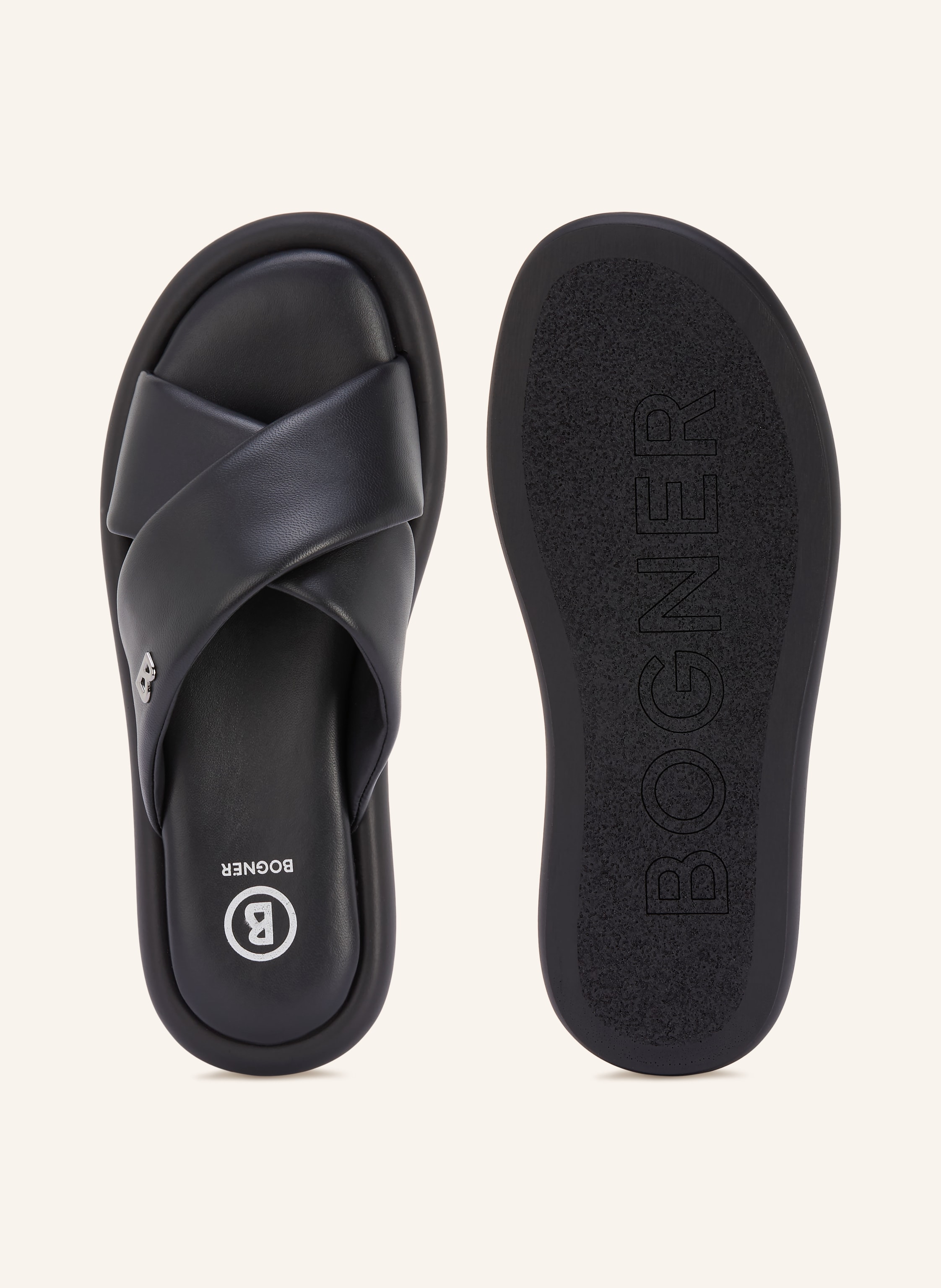 Thumbnail - Bogner Pantoletten Portofino schwarz