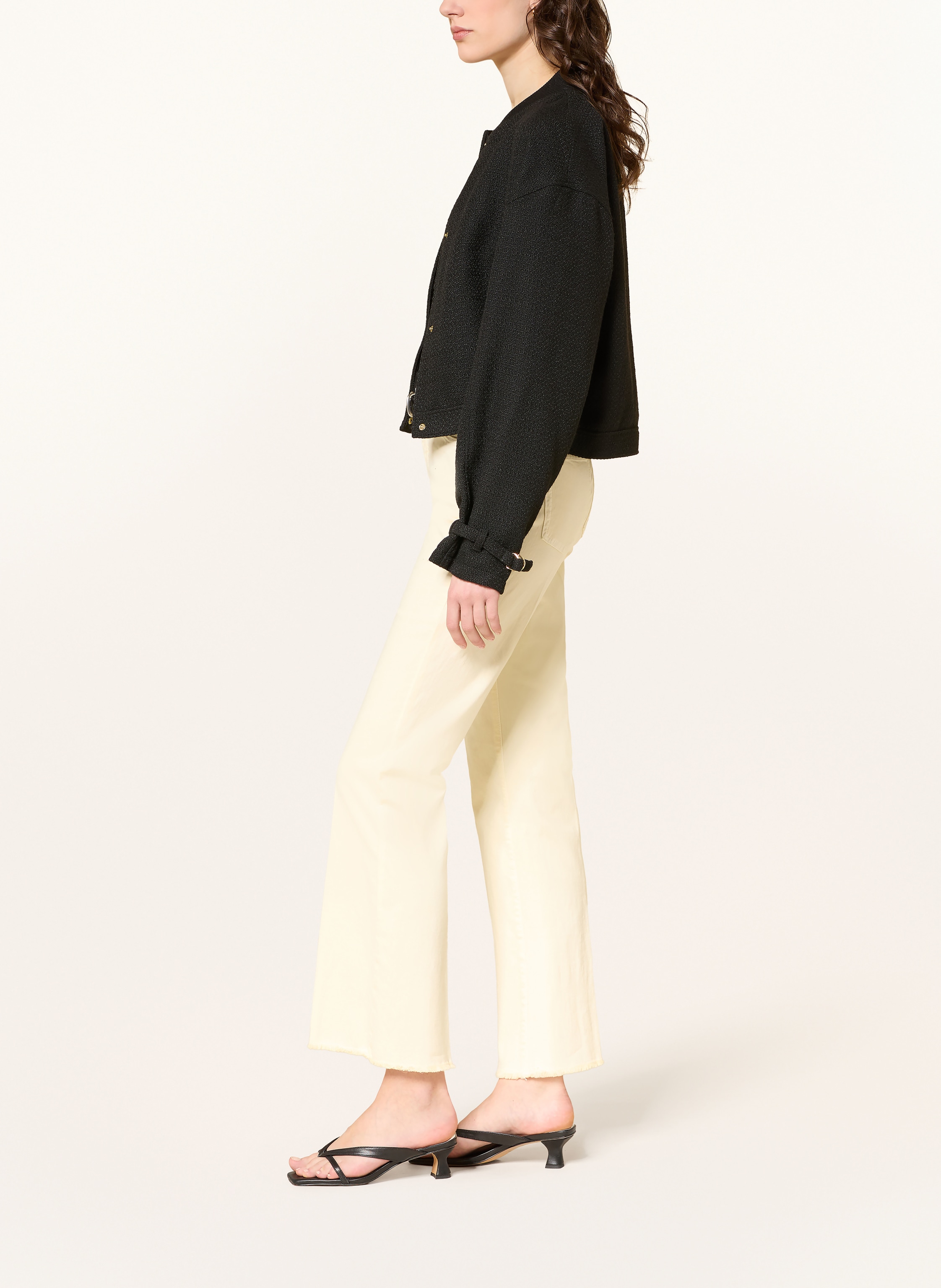 Thumbnail - Raffaello Rossi Bootcut Jeans Vic gelb