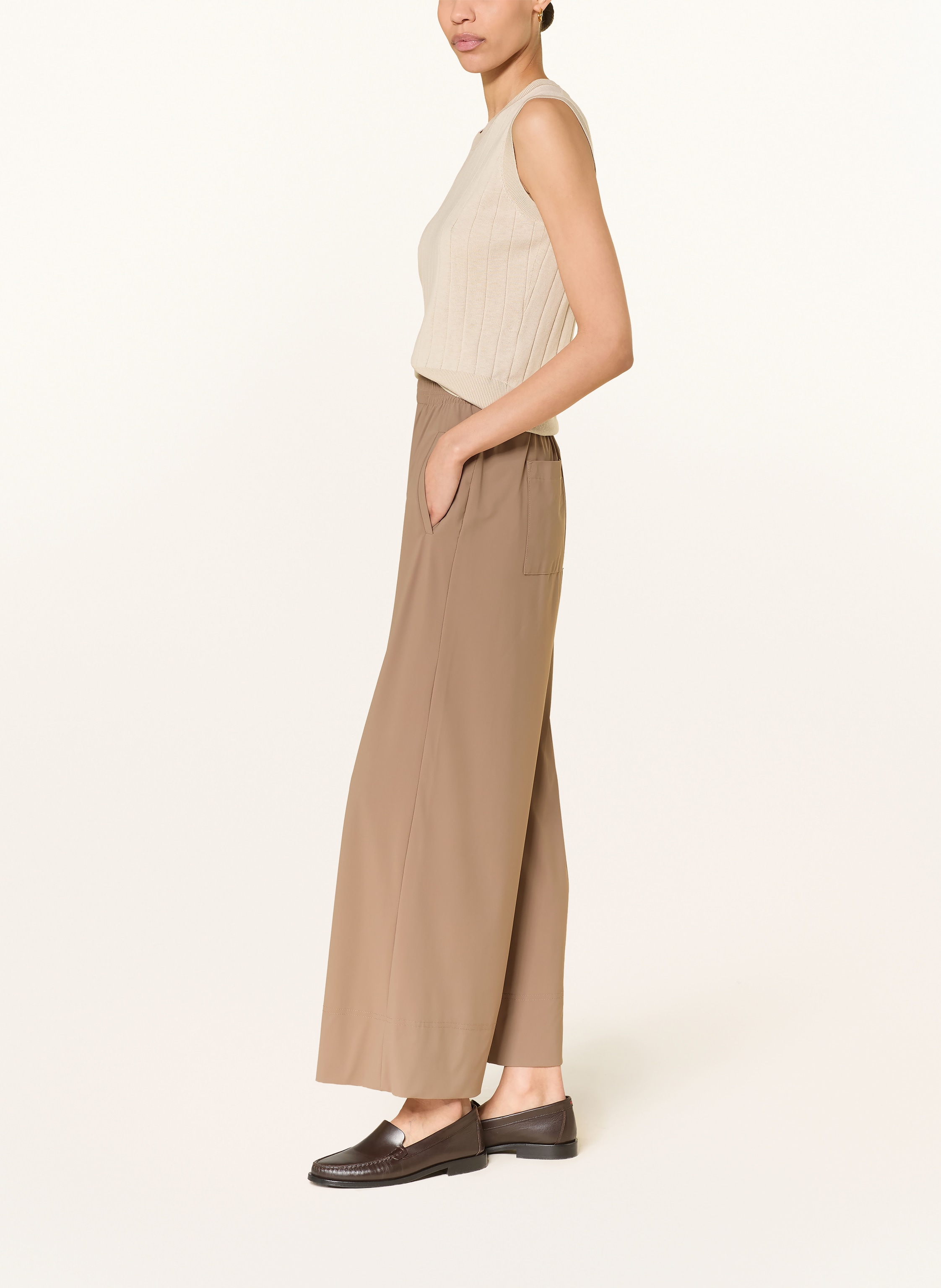 Thumbnail - Raffaello Rossi Hose Lizett Im Jogging-Stil braun