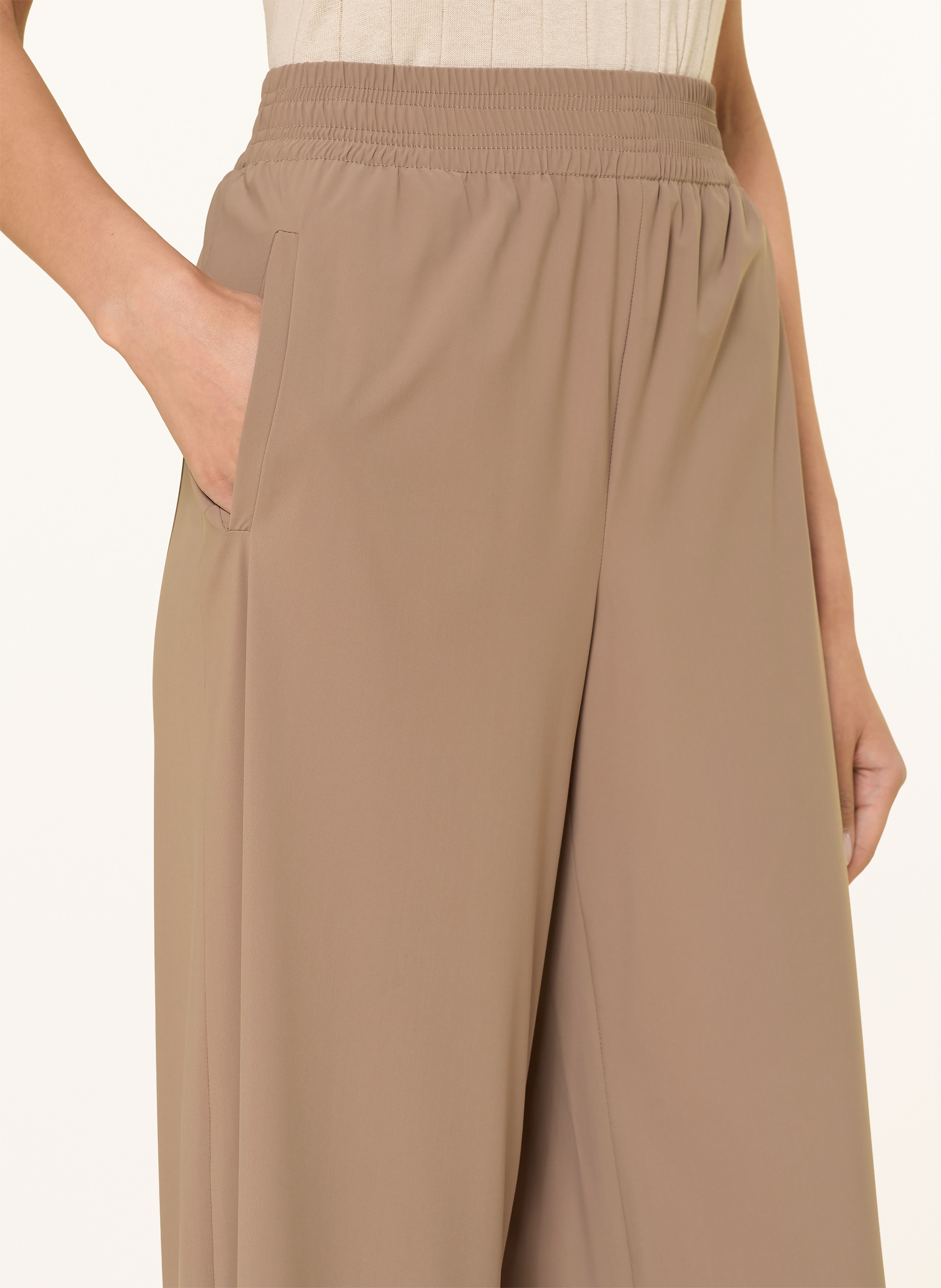 Thumbnail - Raffaello Rossi Hose Lizett Im Jogging-Stil braun