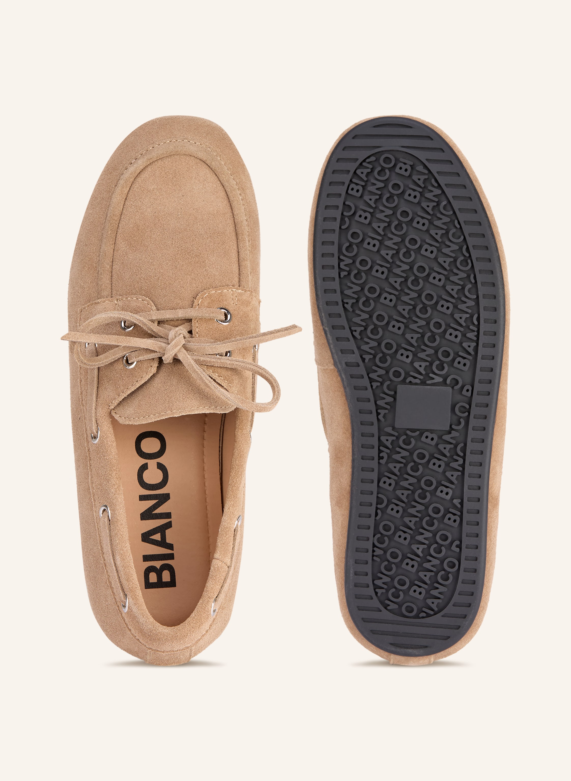 Thumbnail - Bianco Bootsschuhe Biamarlene beige