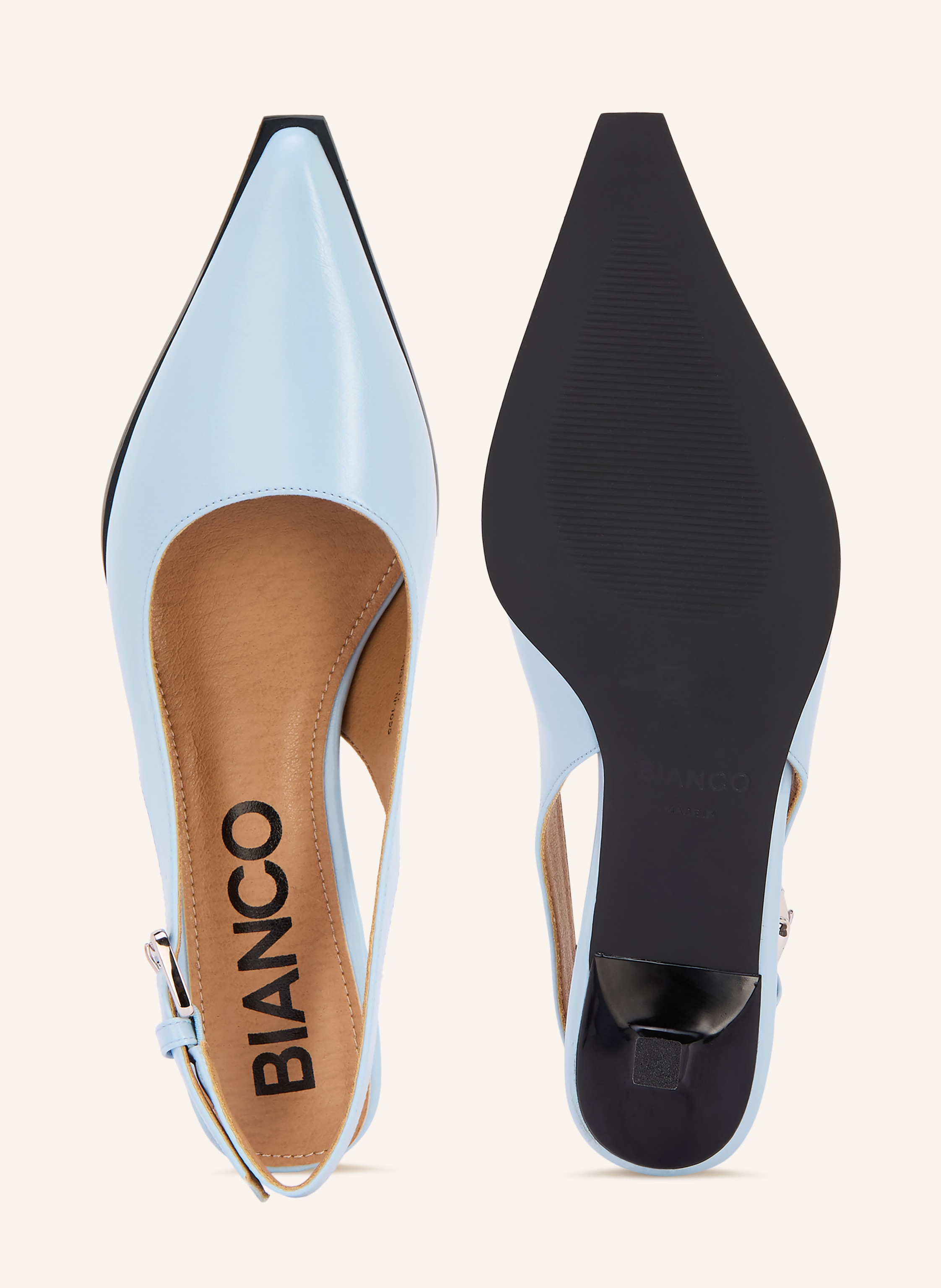 Thumbnail - Bianco Slingpumps Biaida blau