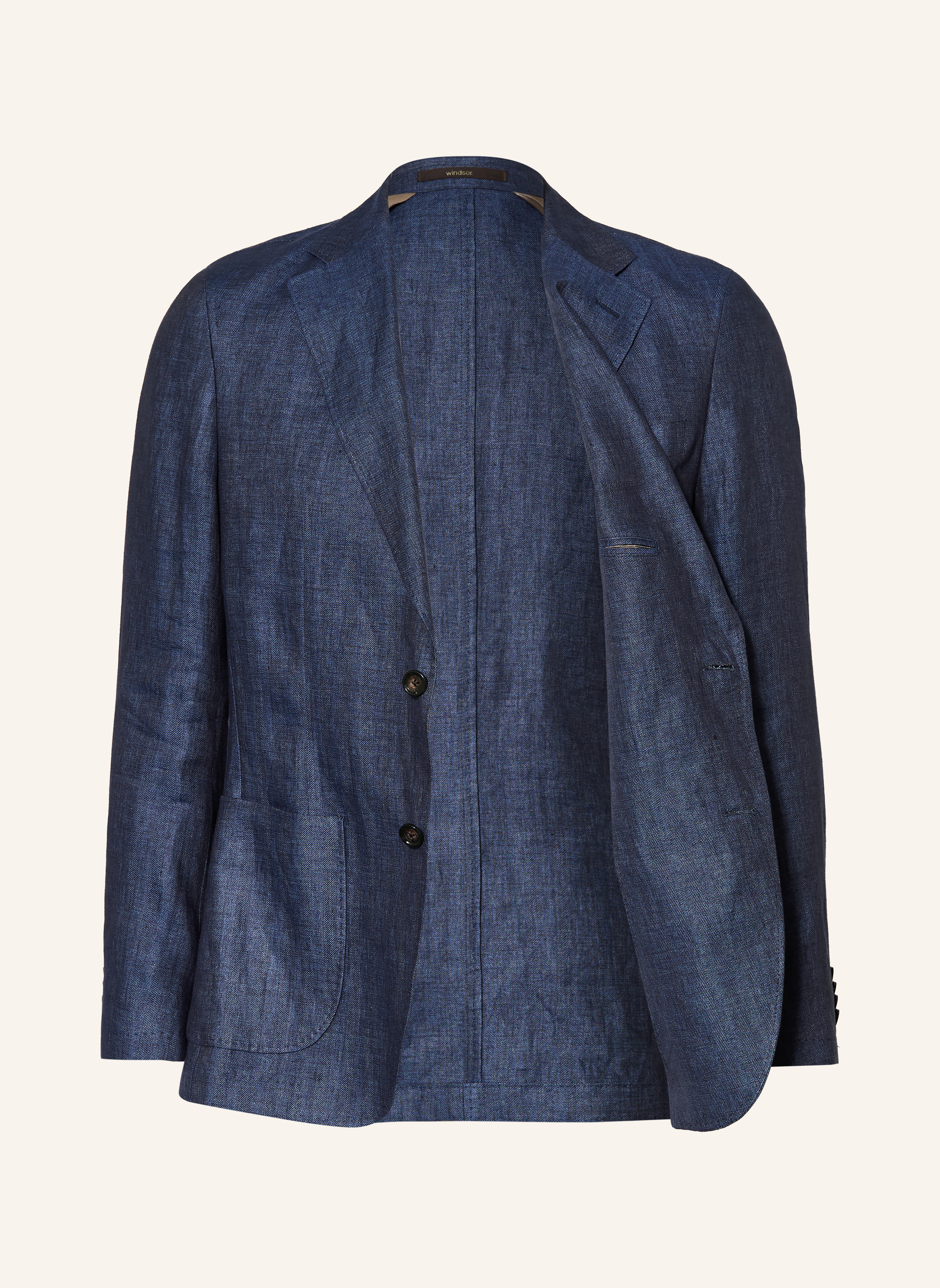 Thumbnail - Windsor. Leinensakko Giro Shaped Fit blau