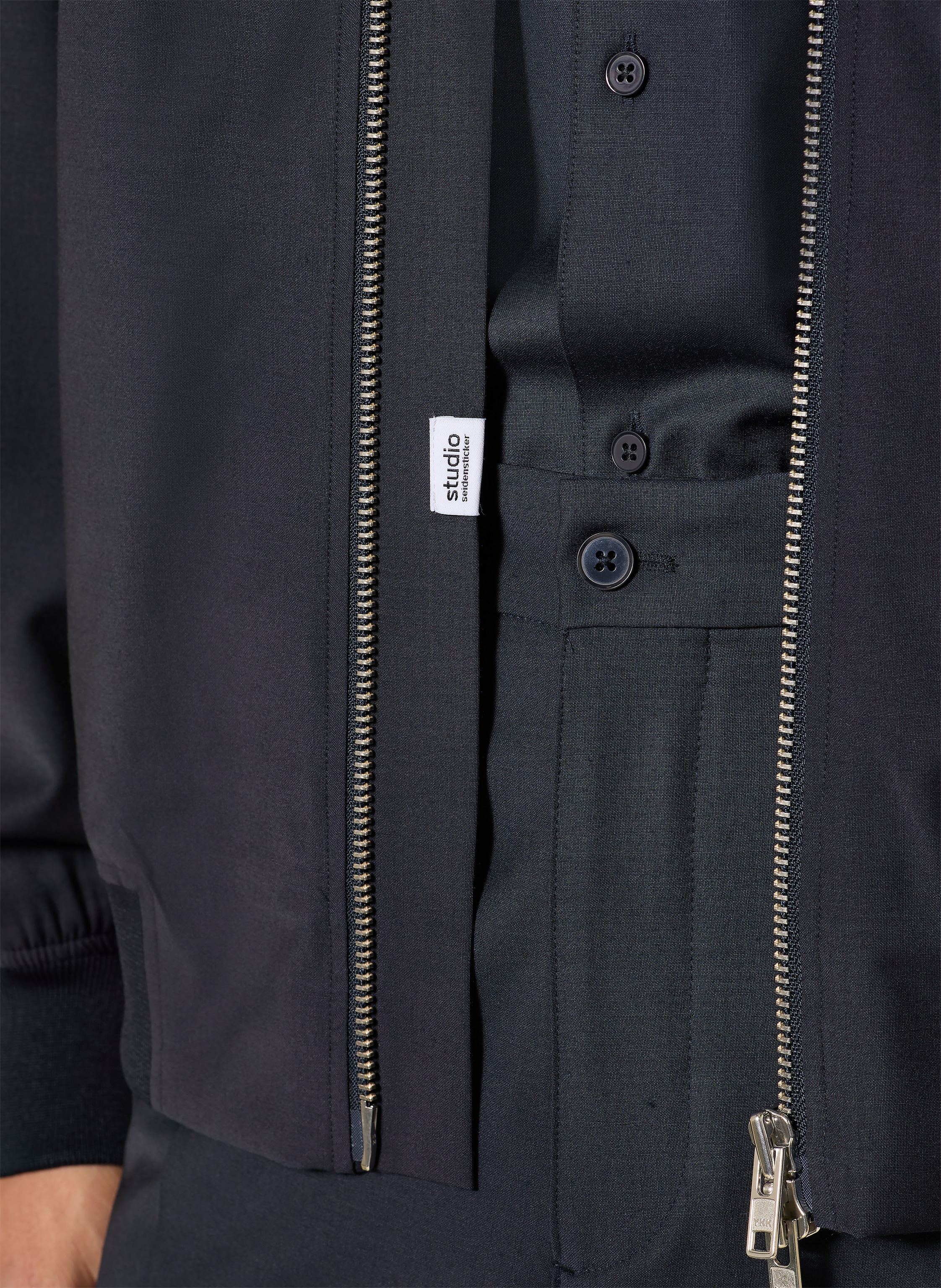 Thumbnail - Studio Seidensticker Oversized-Blouson Studio blau