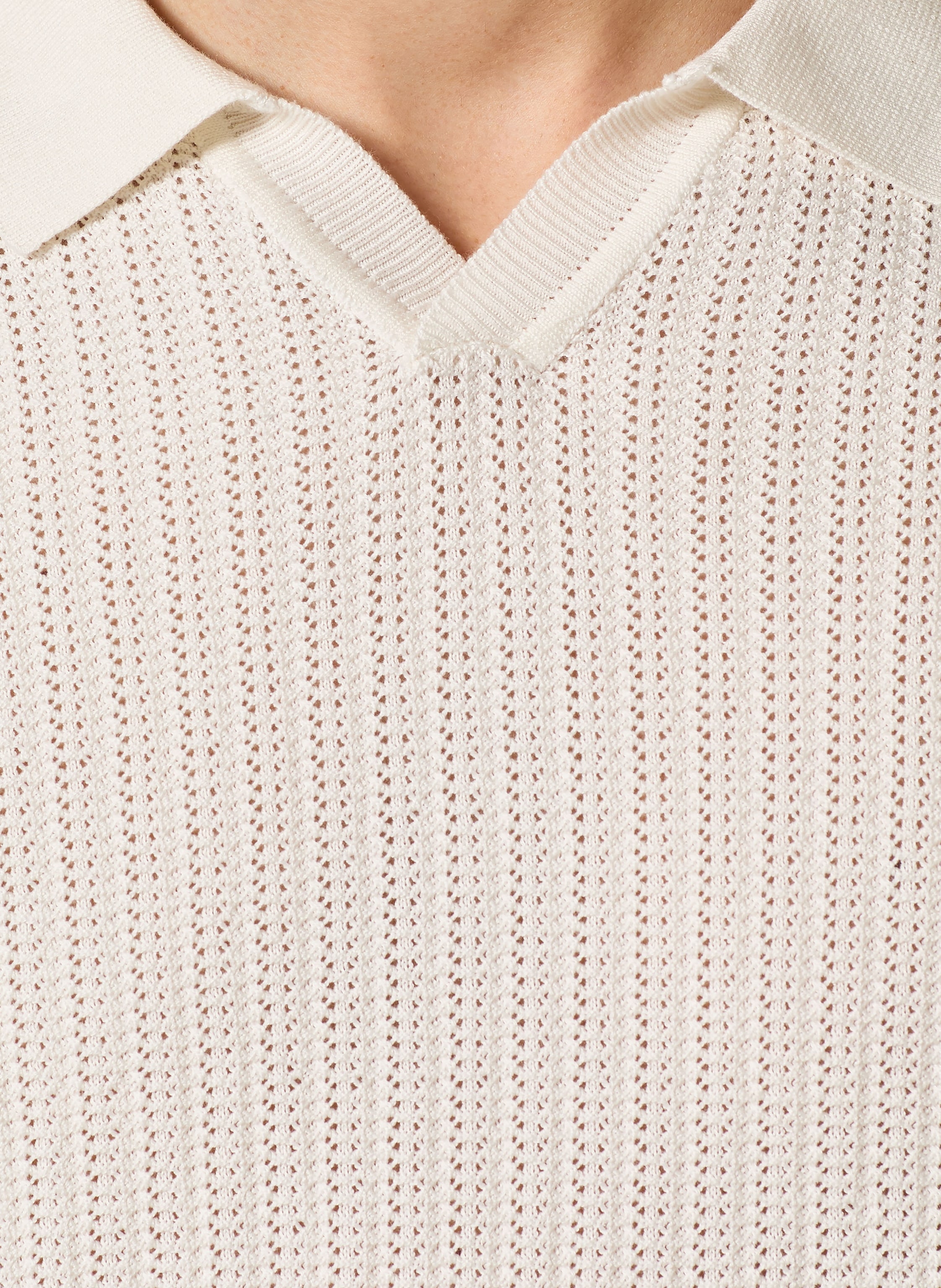 Thumbnail - Joop! Strick-Poloshirt Baoron beige