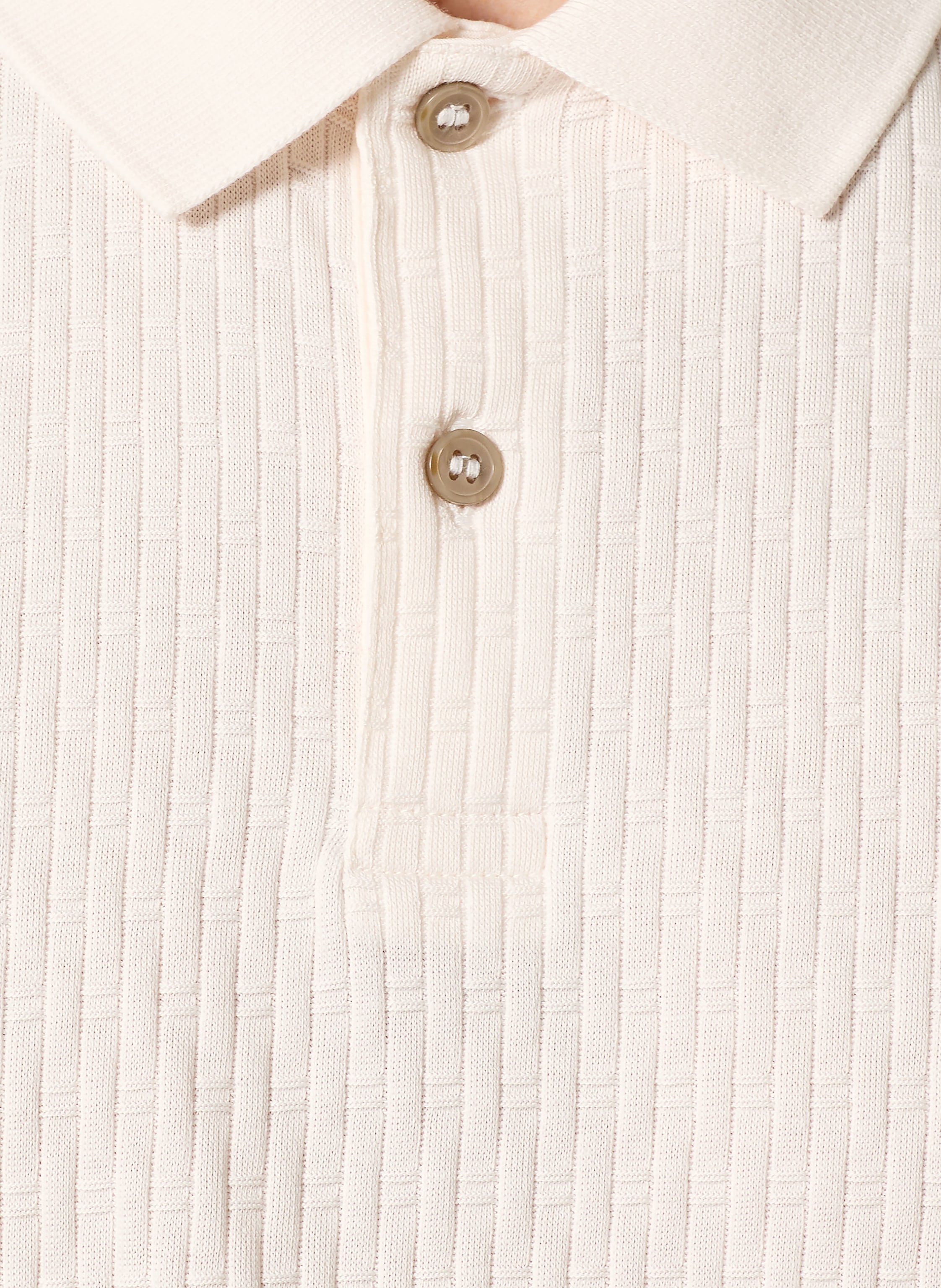 Thumbnail - Joop! Strick-Poloshirt Jorge weiss