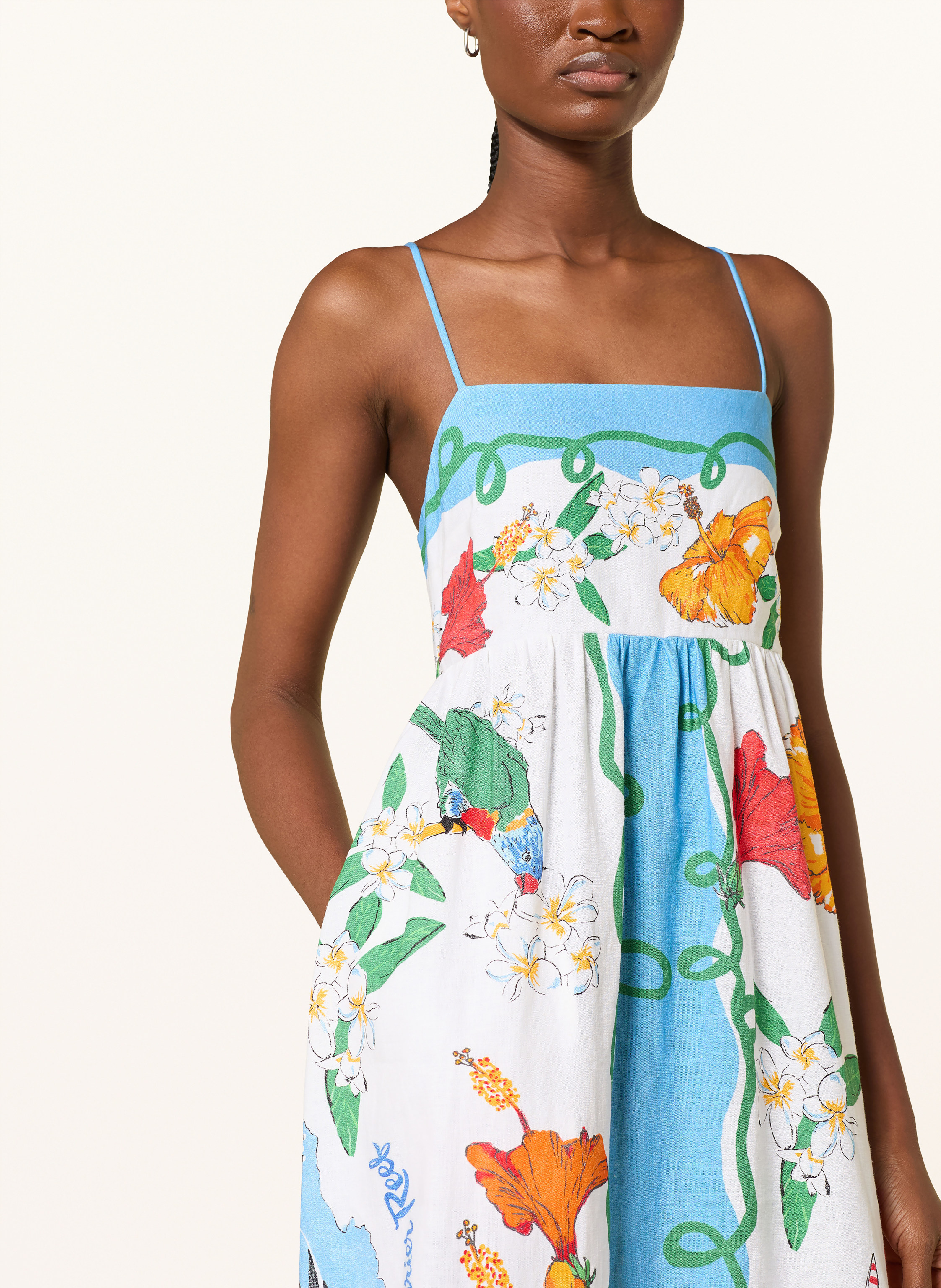 Thumbnail - Seafolly Strandkleid Viva Vacation blau