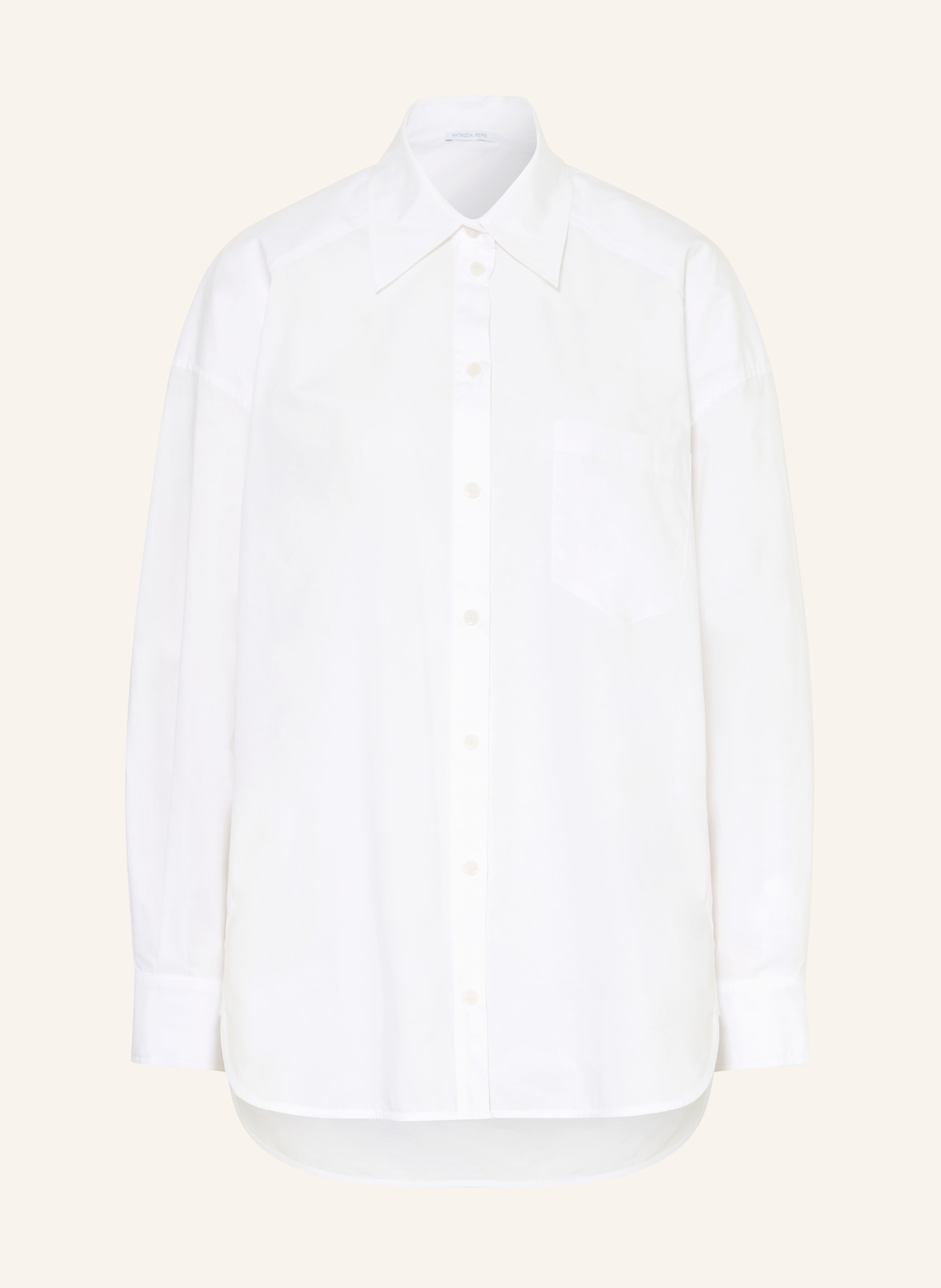 Patrizia Pepe Hemdbluse weiss