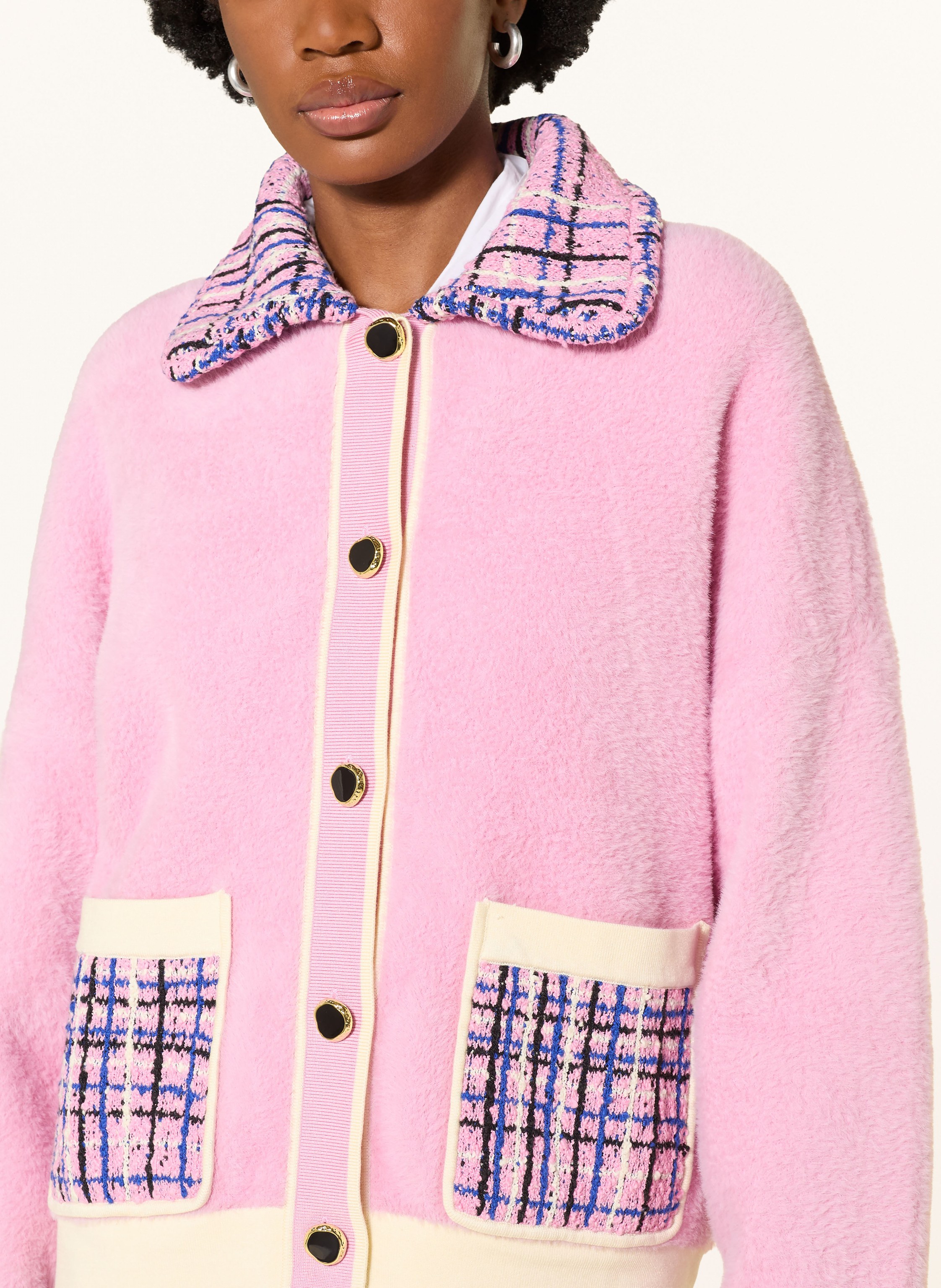 Thumbnail - Essentiel Antwerp Kastenjacke Joilu pink
