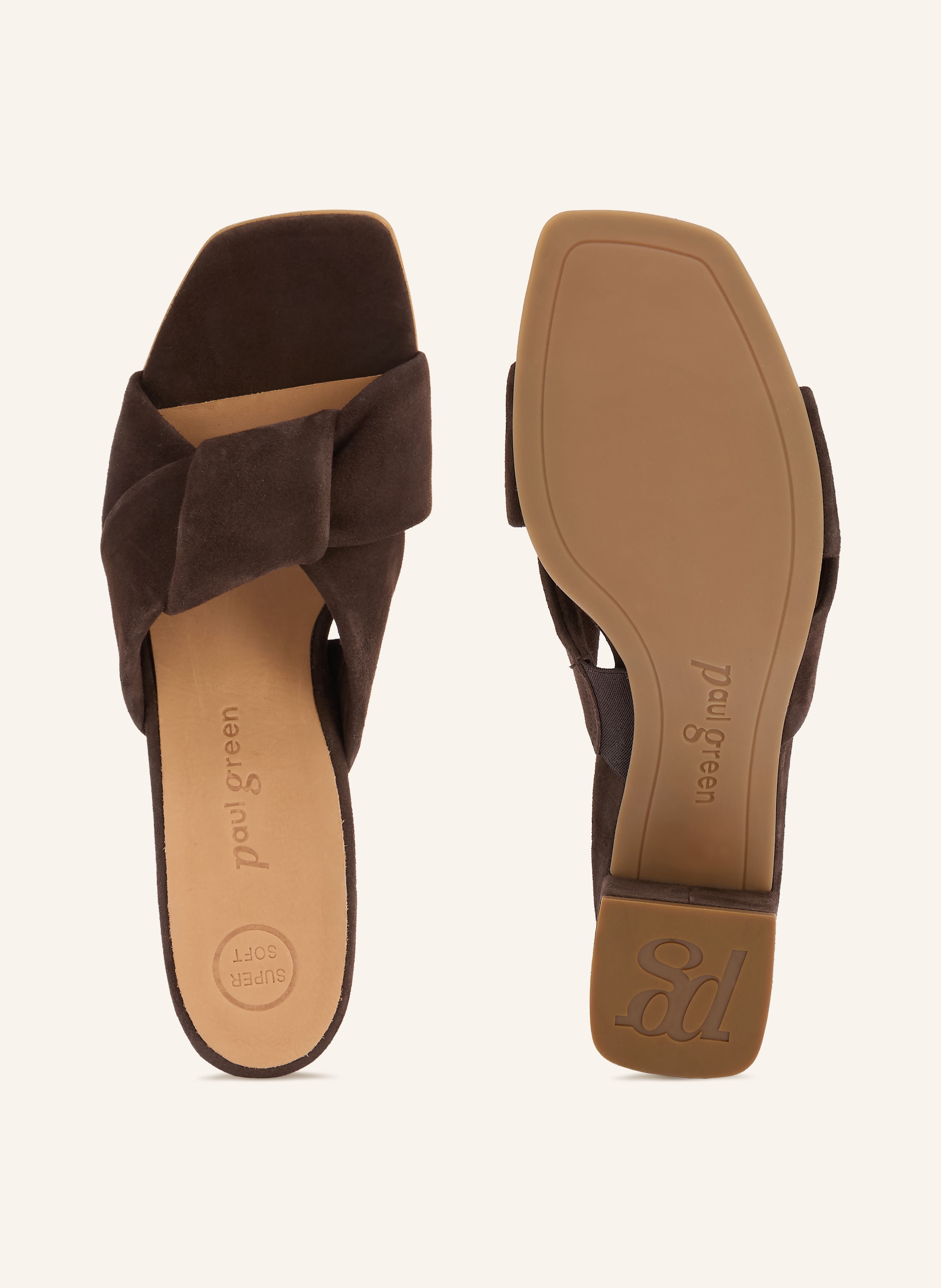 Thumbnail - Paul Green Mules braun