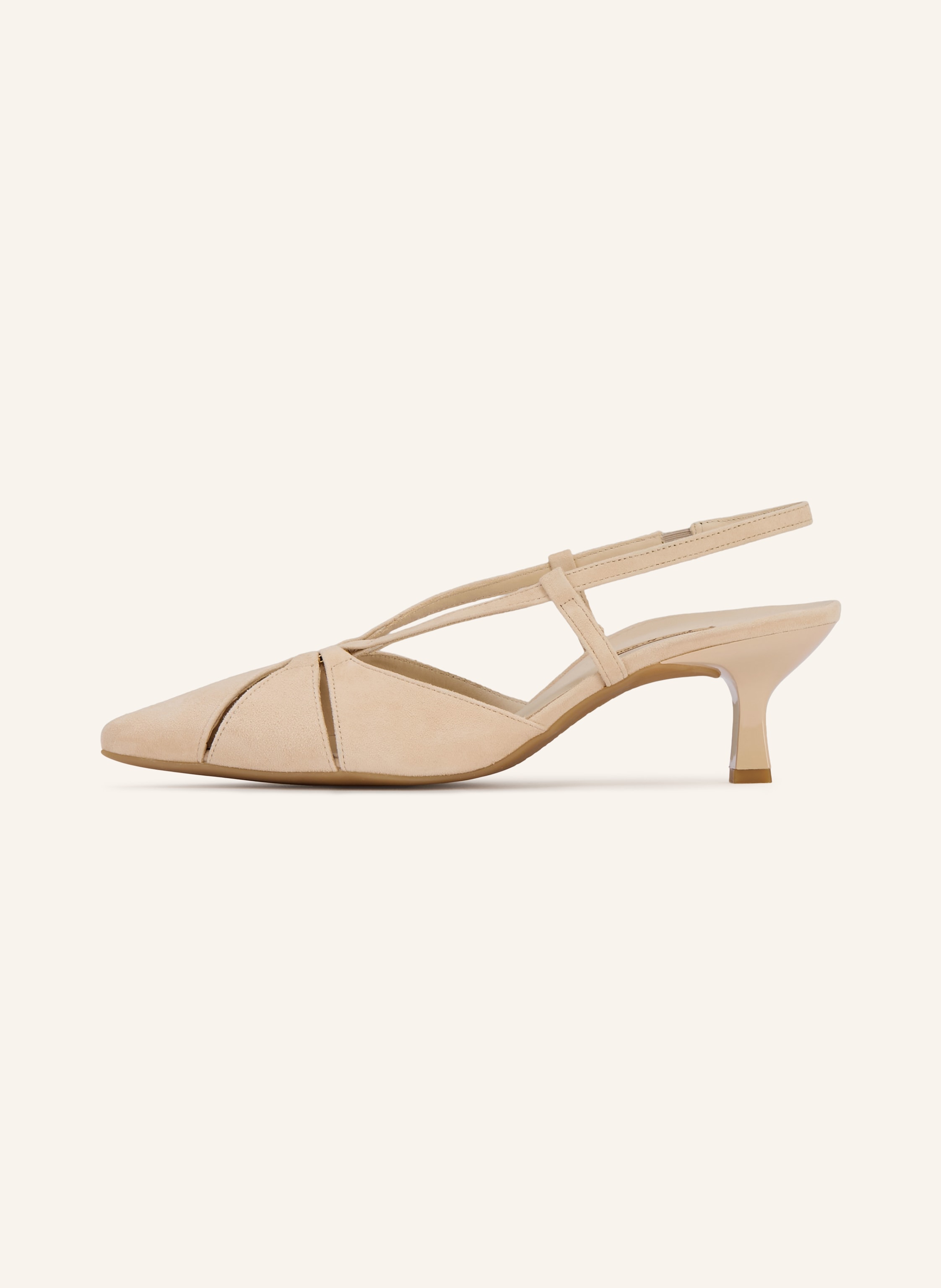 Thumbnail - Paul Green Slingpumps Mit Cut-Outs beige
