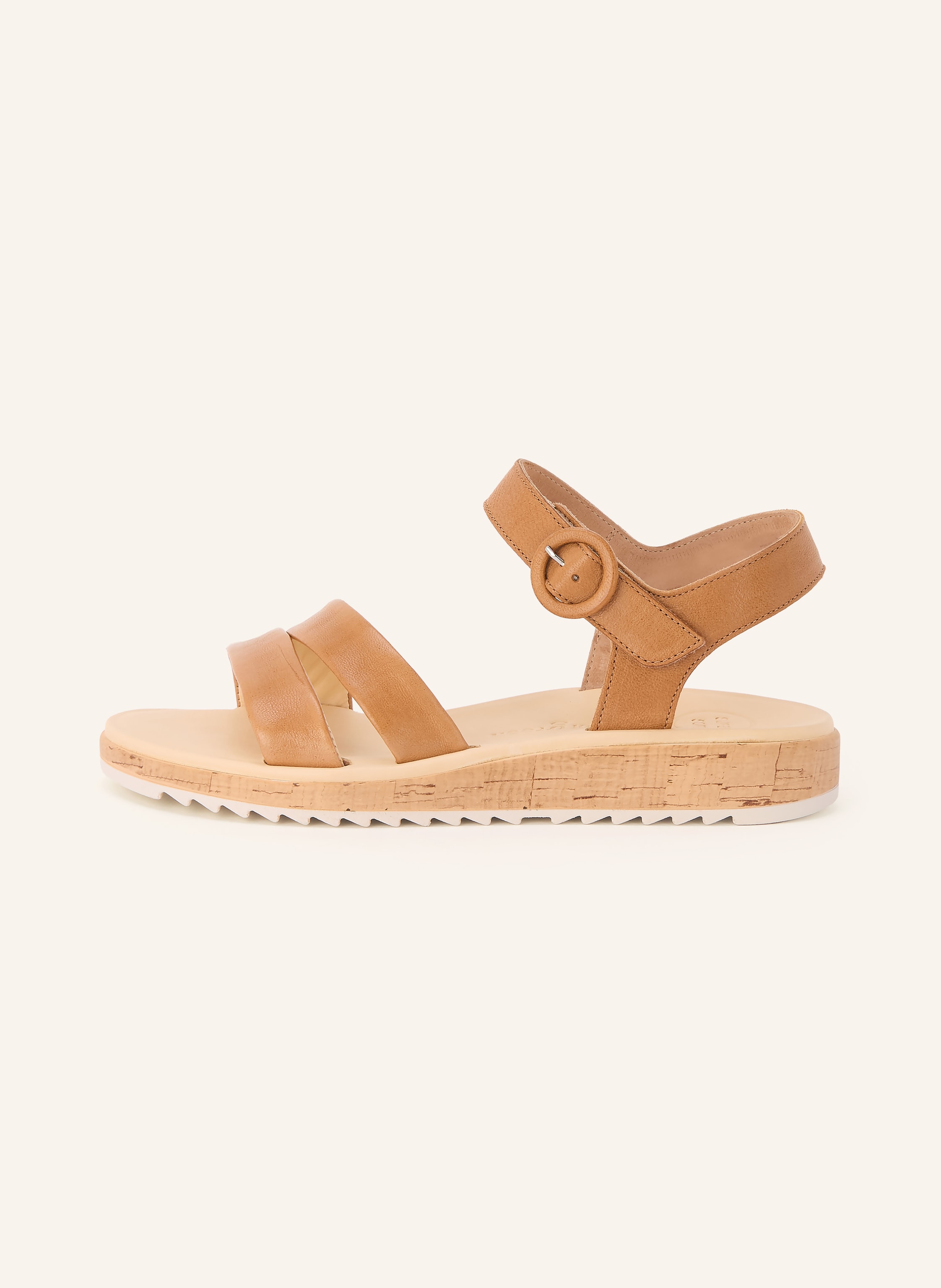 Thumbnail - Paul Green Plateau-Sandalen Washed Kid Cuoio braun