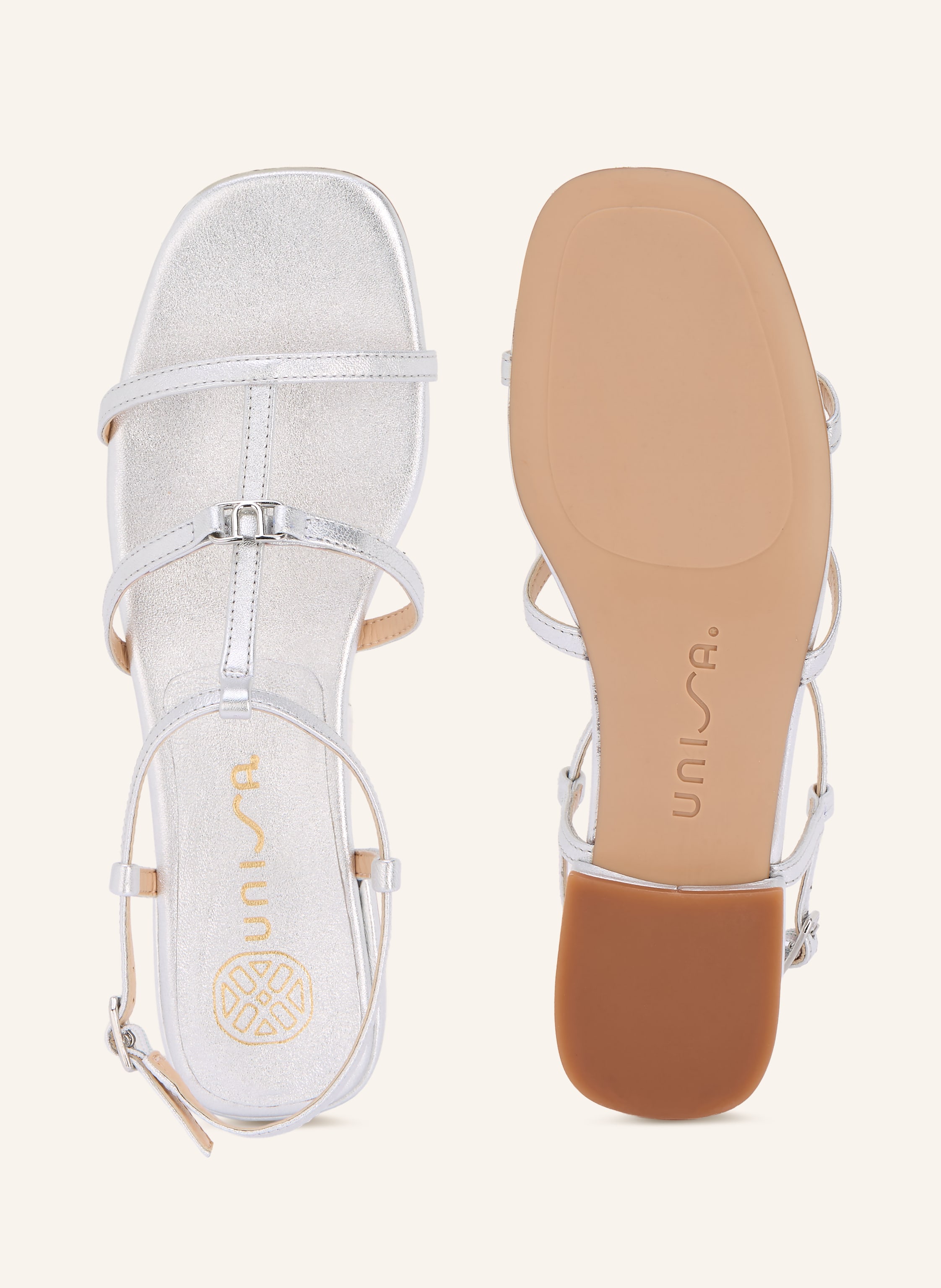 Thumbnail - Unisa Sandalen Carena_Ks silber