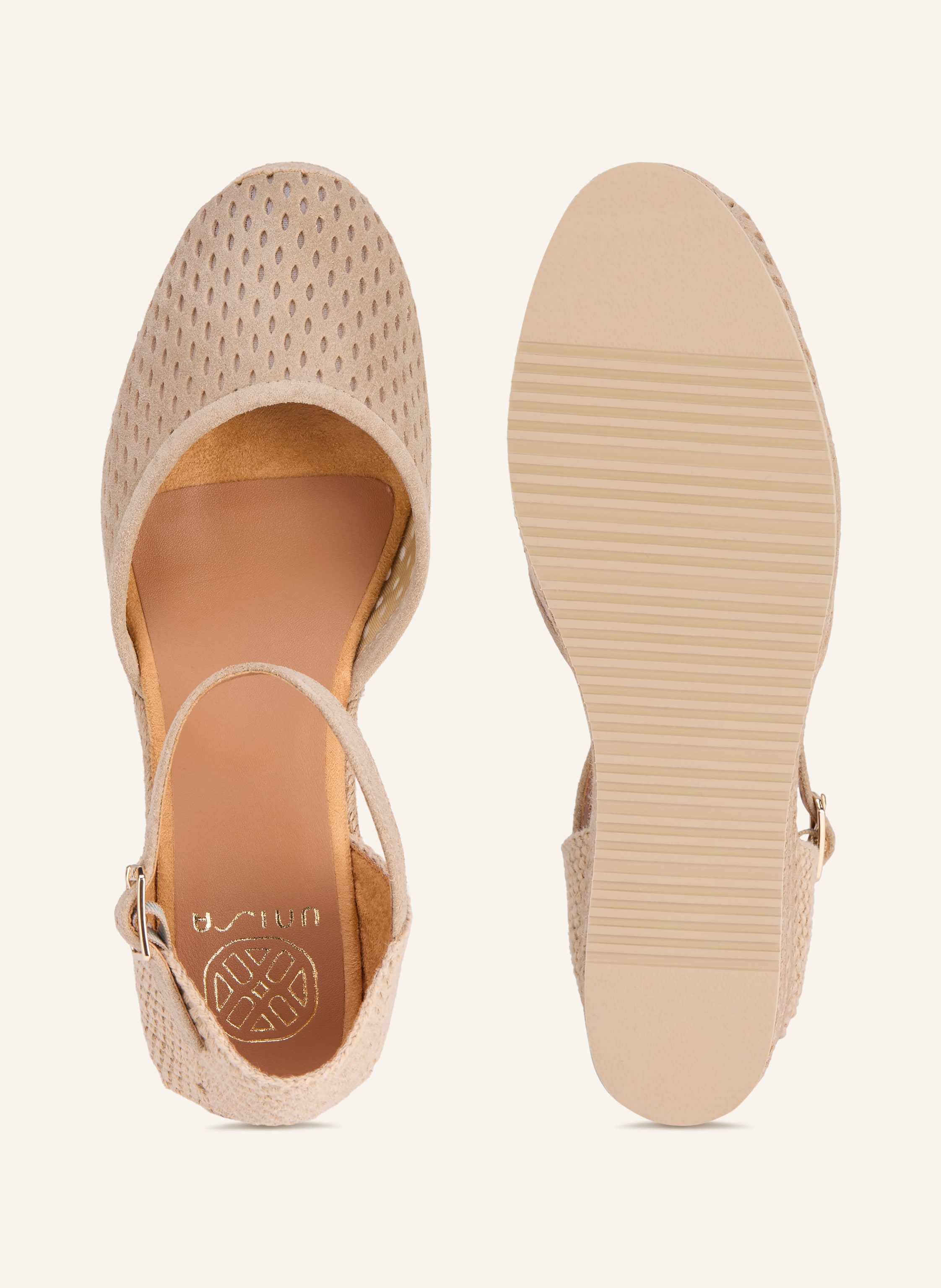 Thumbnail - Unisa Wedges Chaska beige
