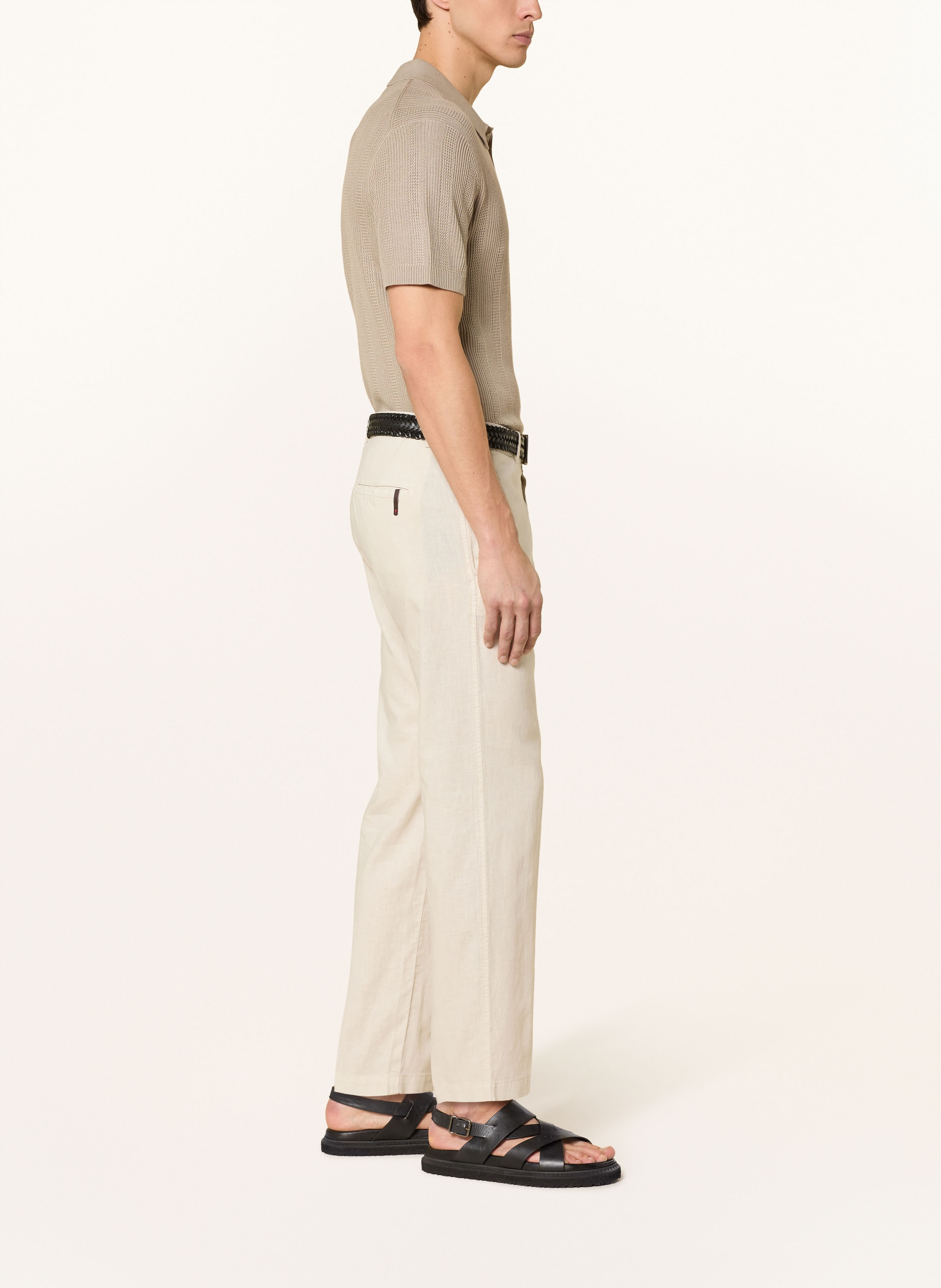Thumbnail - Cinque Chino Cijuli Slim Fit Mit Leinen beige