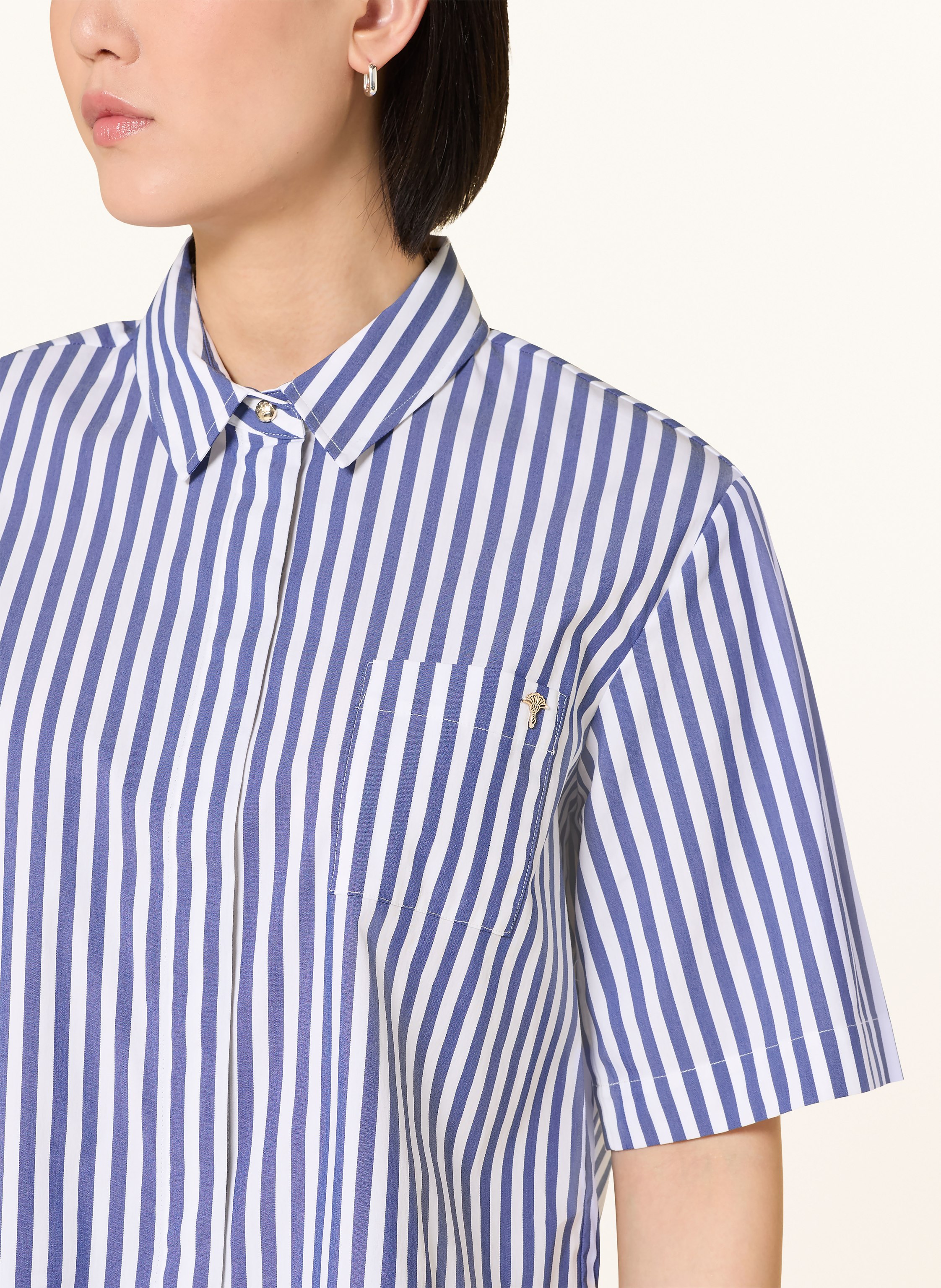 Thumbnail - Joop! Hemdbluse Bette blau