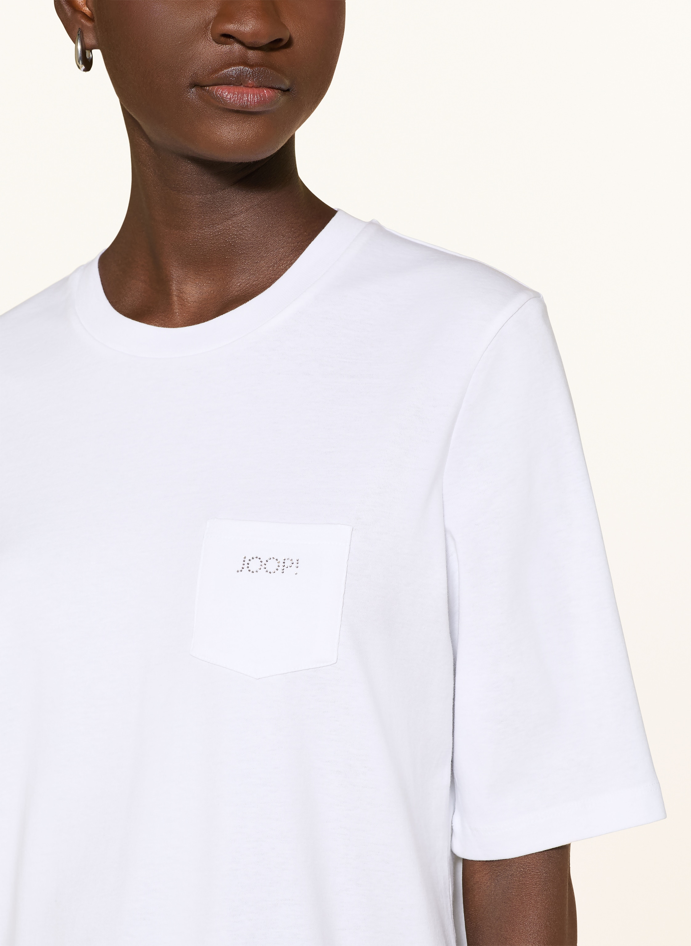 Thumbnail - Joop! T-Shirt Tonja Mit Schmucksteinen weiss