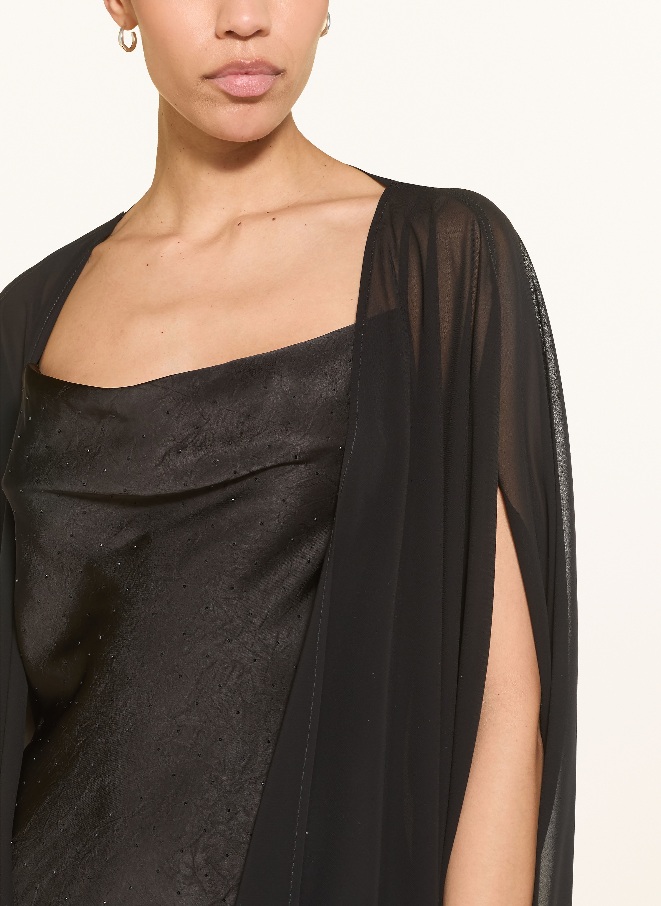 Thumbnail - Talbot Runhof Cape schwarz