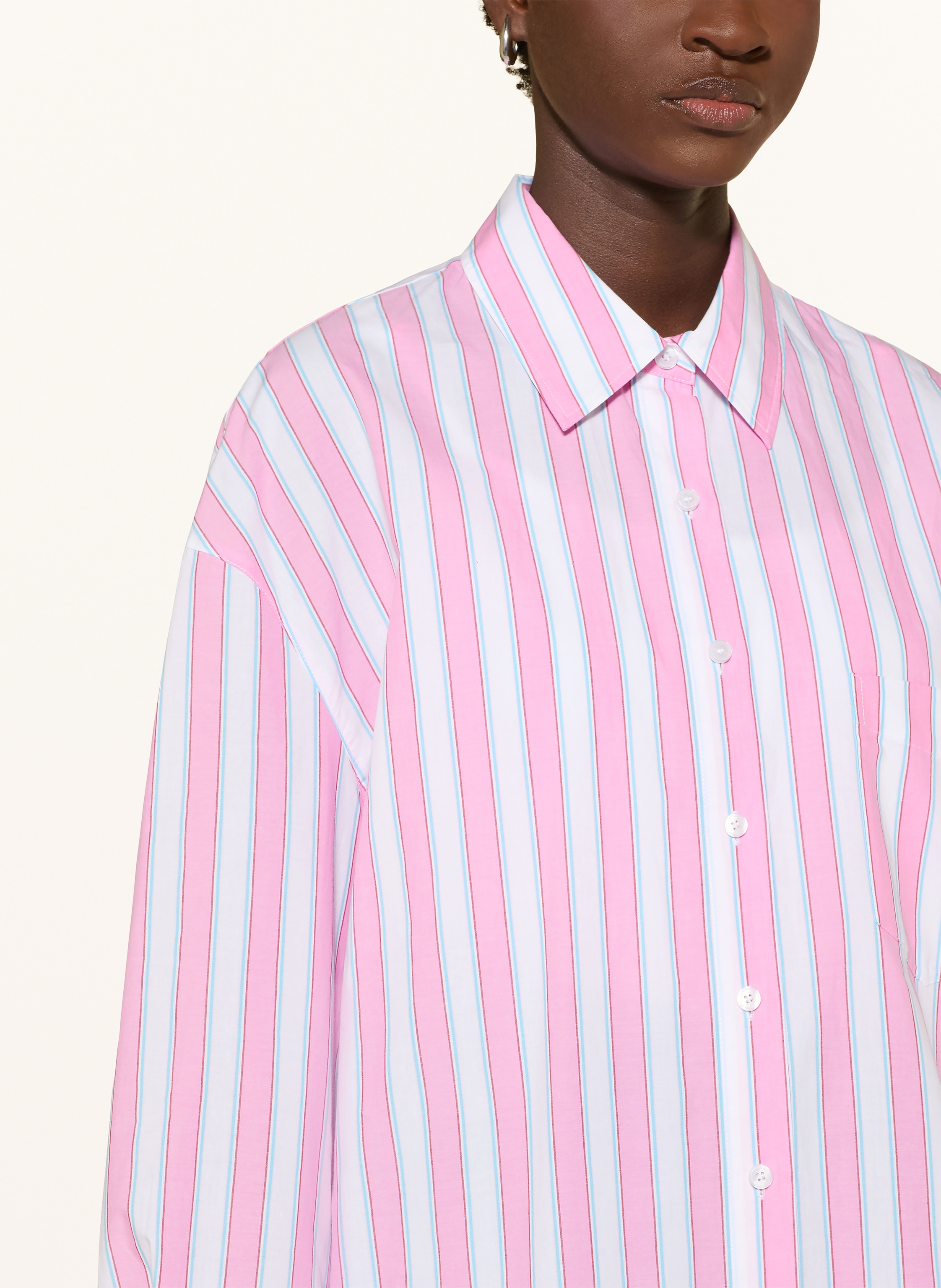 Thumbnail - Joop! Jeans Hemdbluse Brenda pink