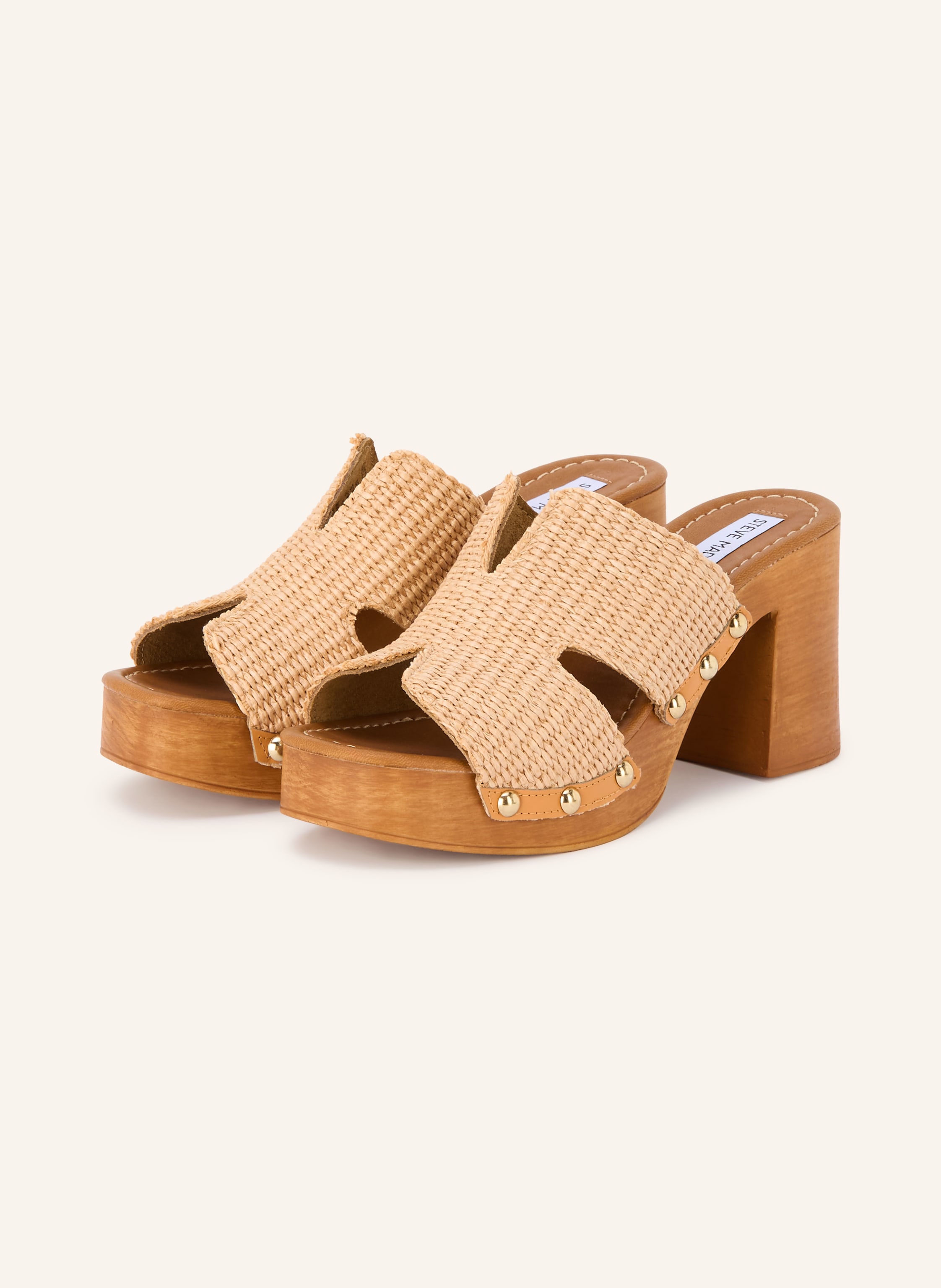 Steve Madden Mules Sunkissed beige