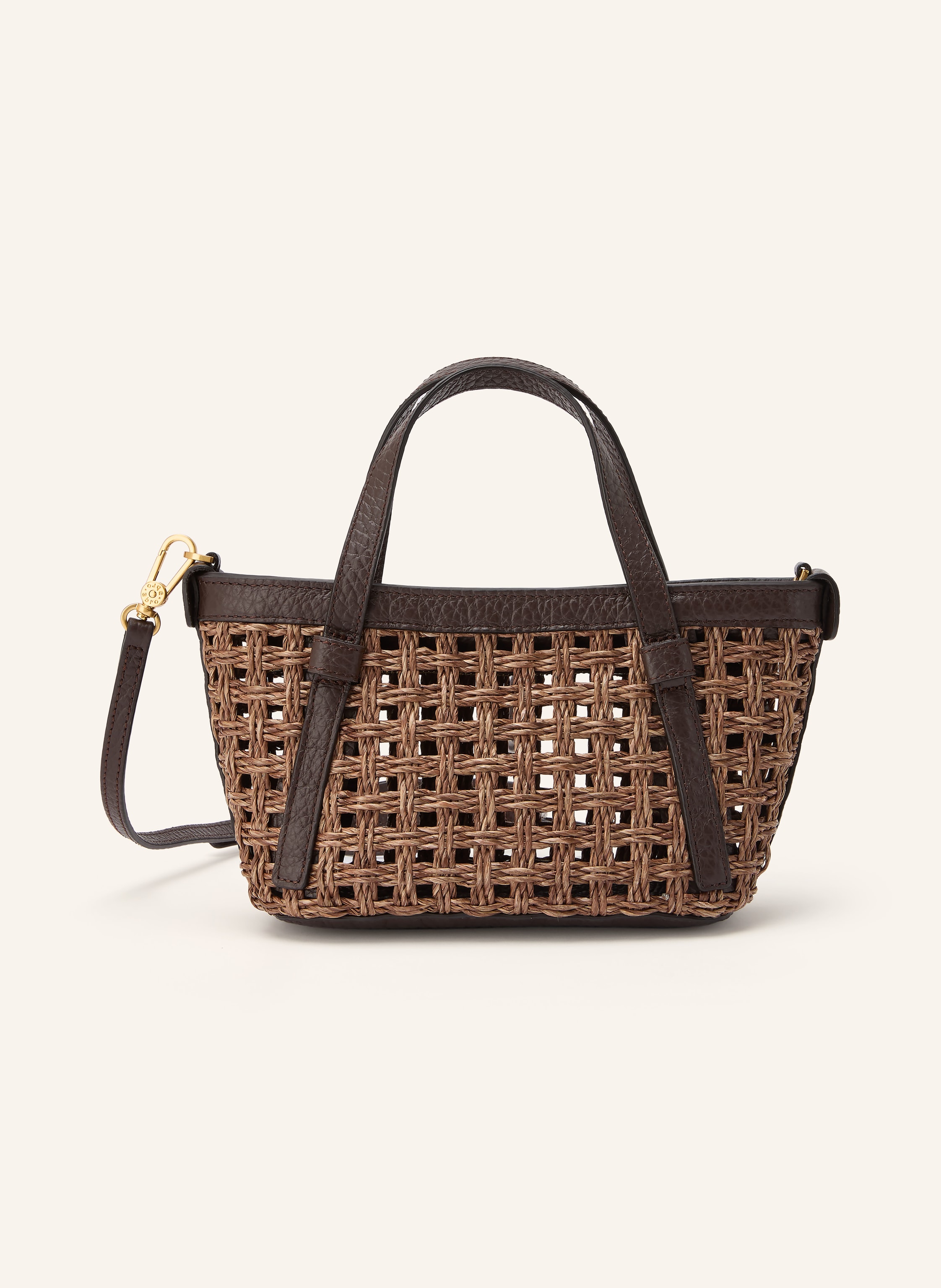 Abro Handtasche Cosmo Mini braun
