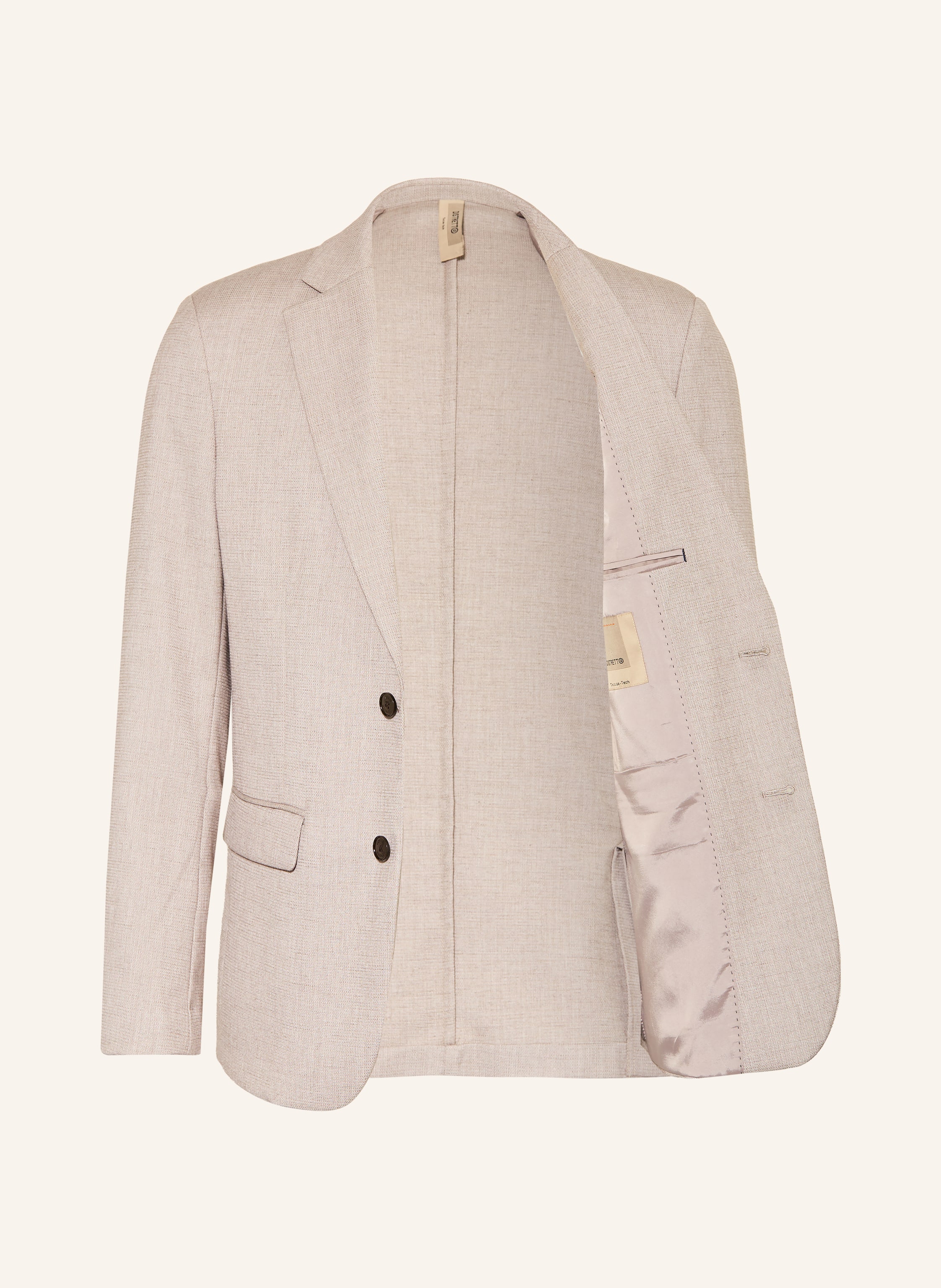 Thumbnail - Distretto 12 Anzugsakko Acanto Slim Fit beige