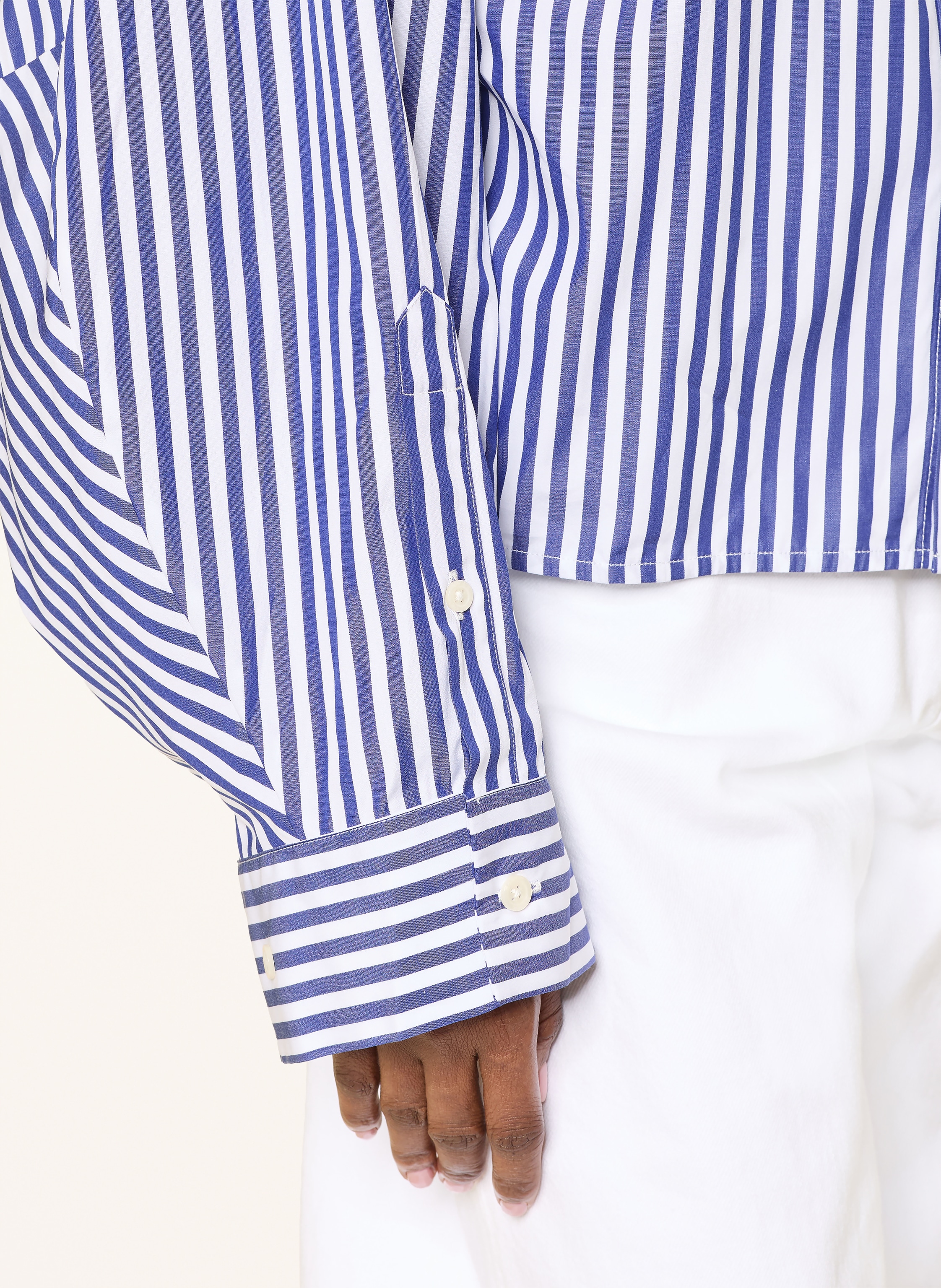 Thumbnail - Sosue Hemdbluse blau