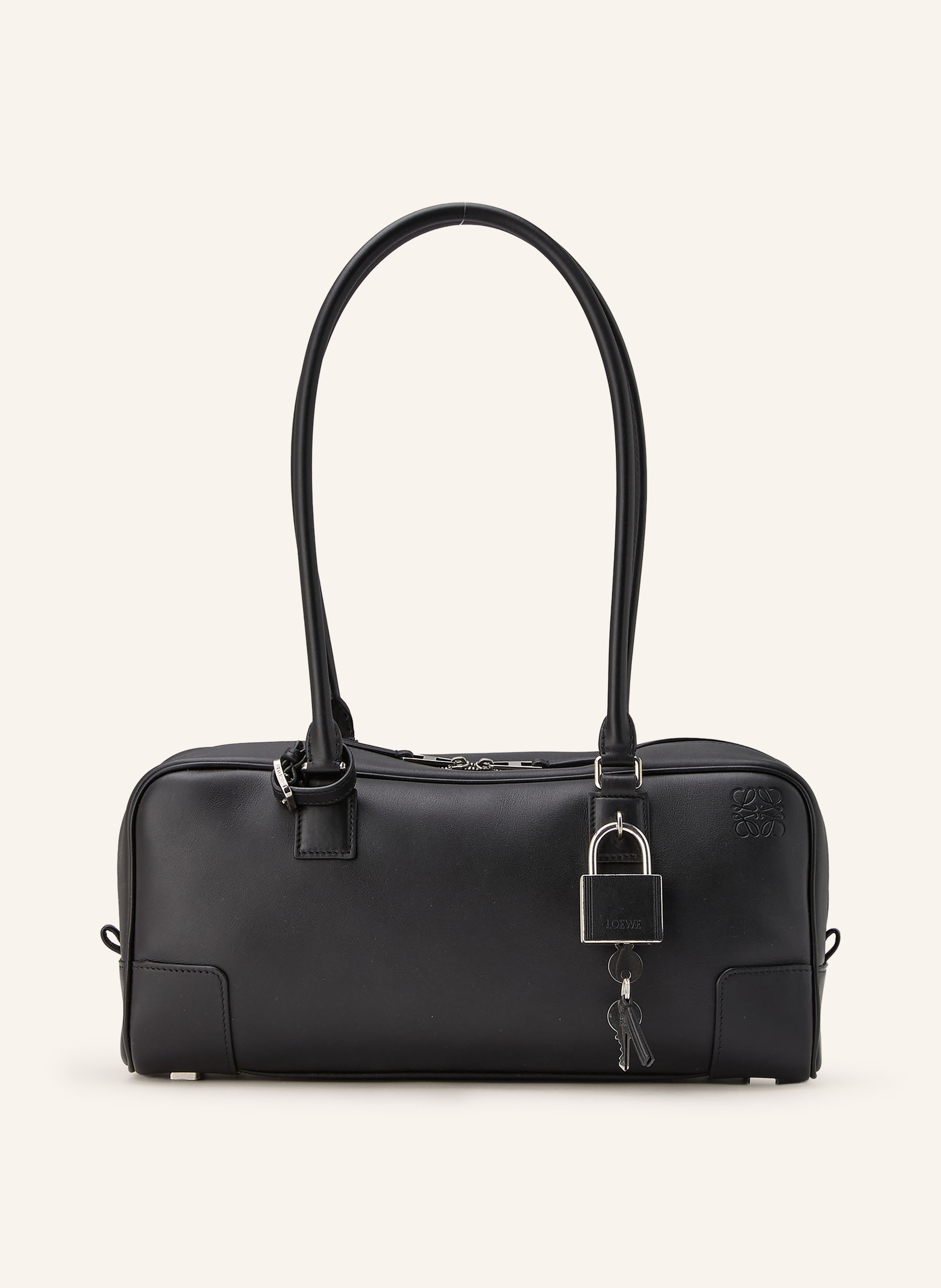 Loewe Loewe Handtasche Amazona 31 schwarz in SCHWARZ / SILBER