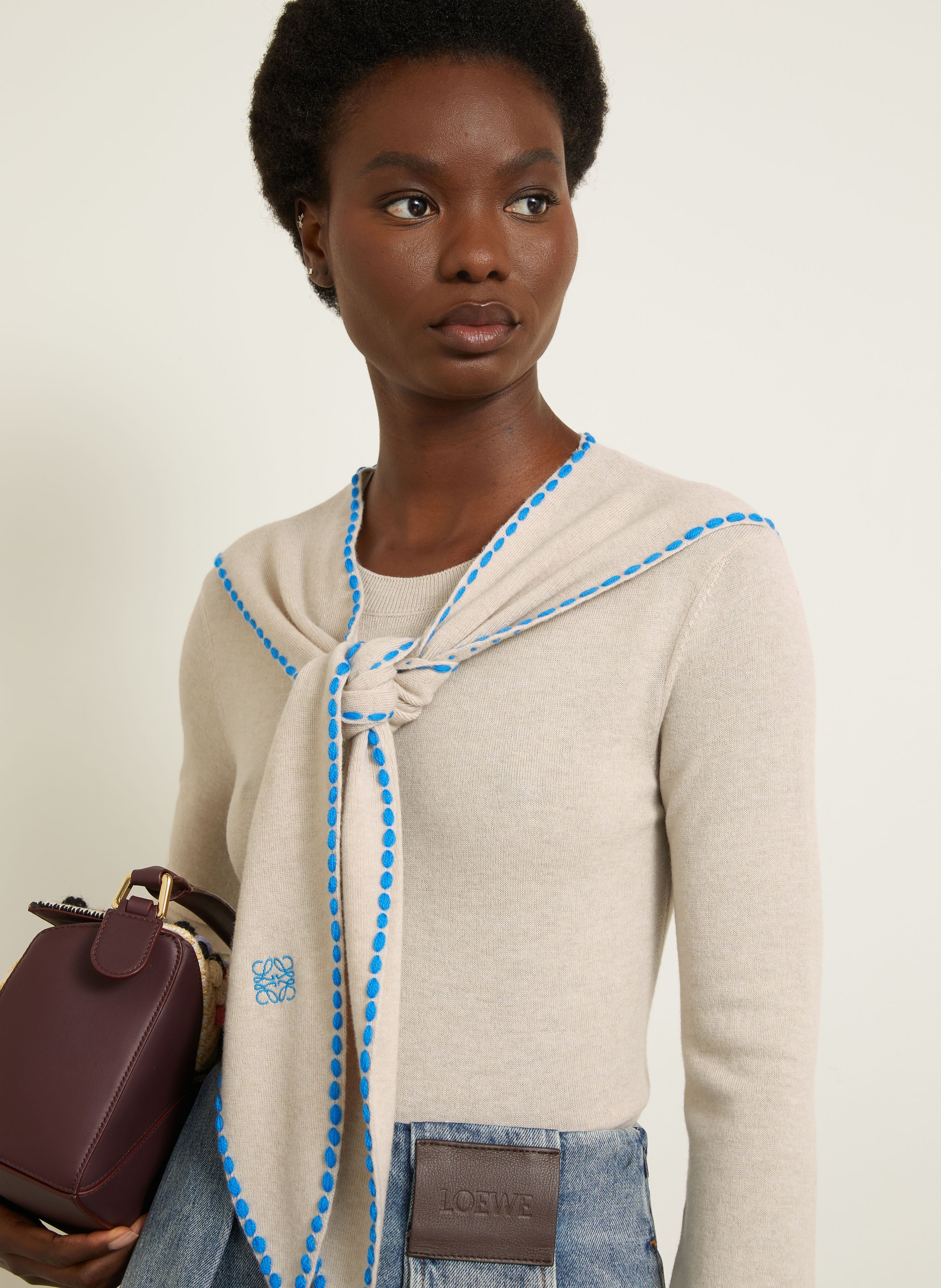 Thumbnail - Loewe Pullover beige