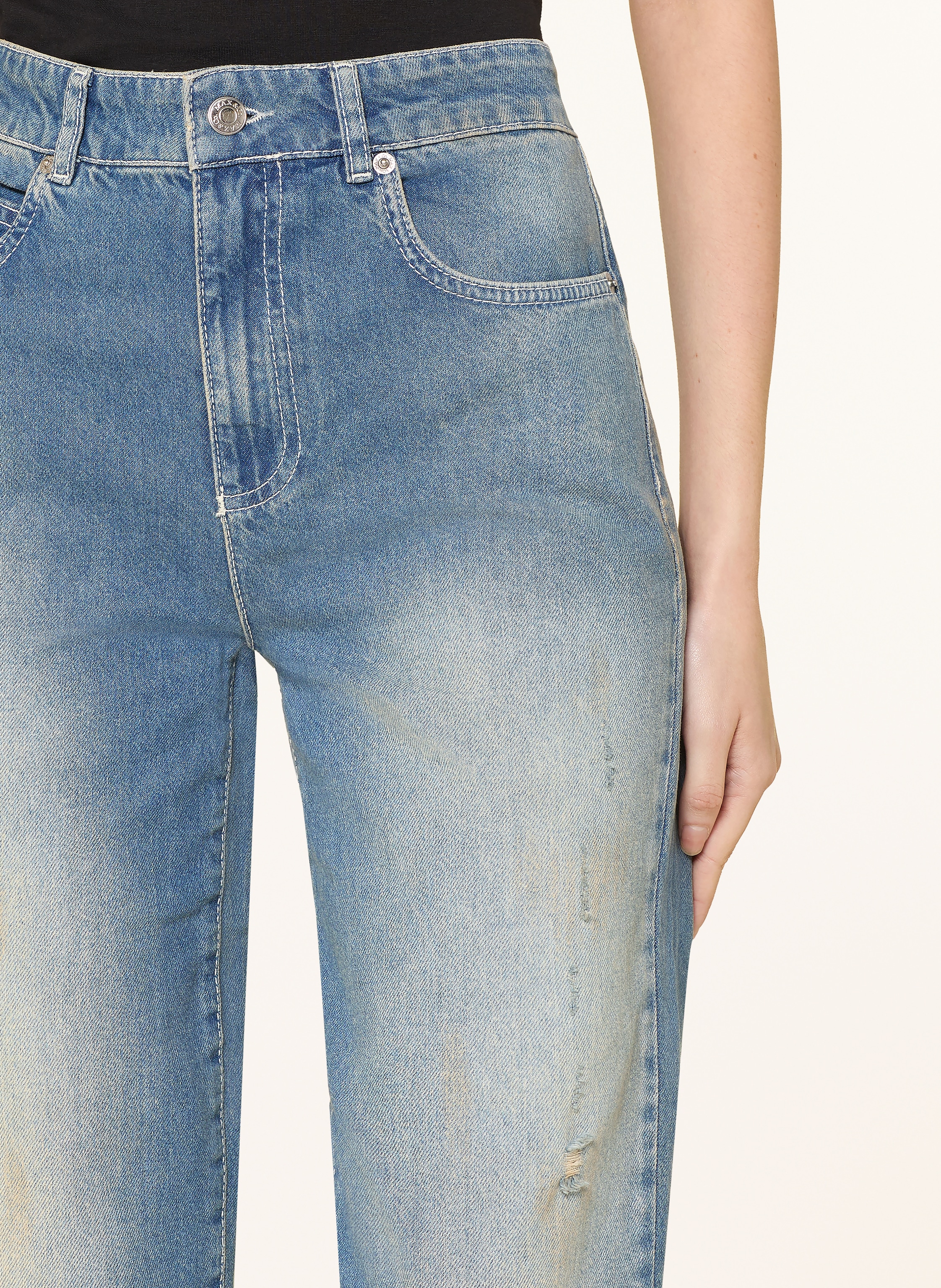 Thumbnail - Max & Co. Cropped Jeans Junior blau