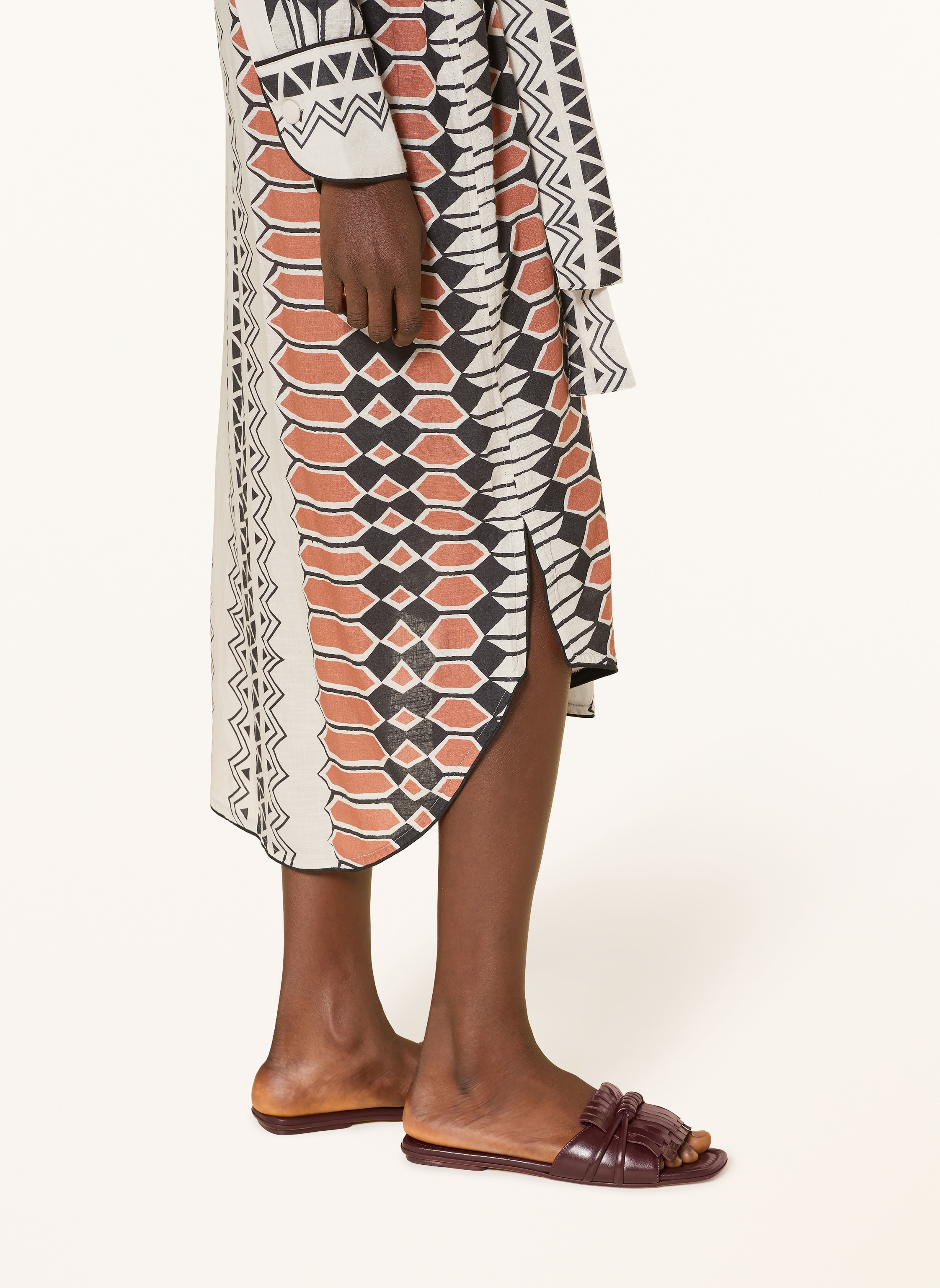 Thumbnail - Miss June Hemdblusenkleid Addy weiss