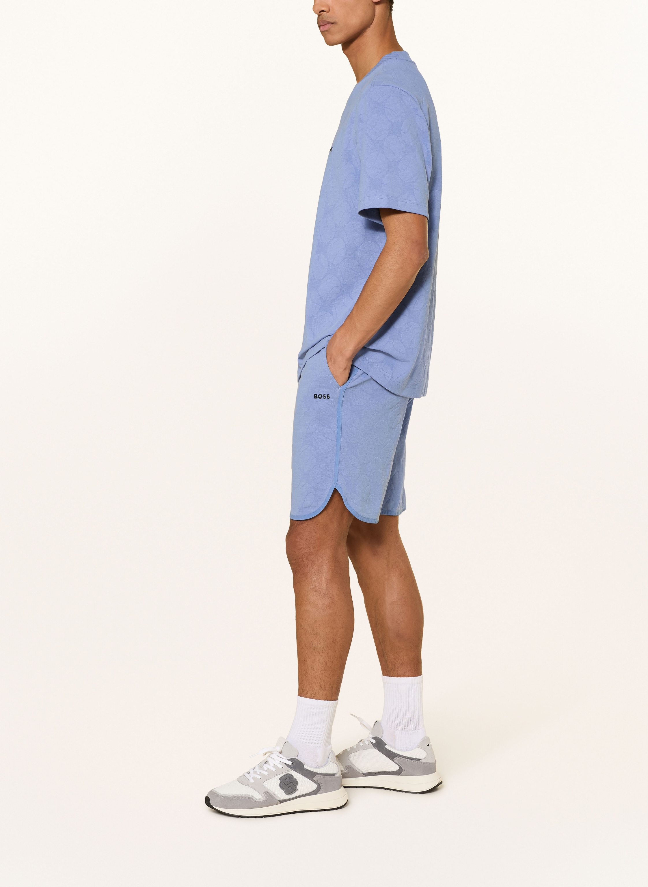 Thumbnail - Boss Sweatshorts Member blau