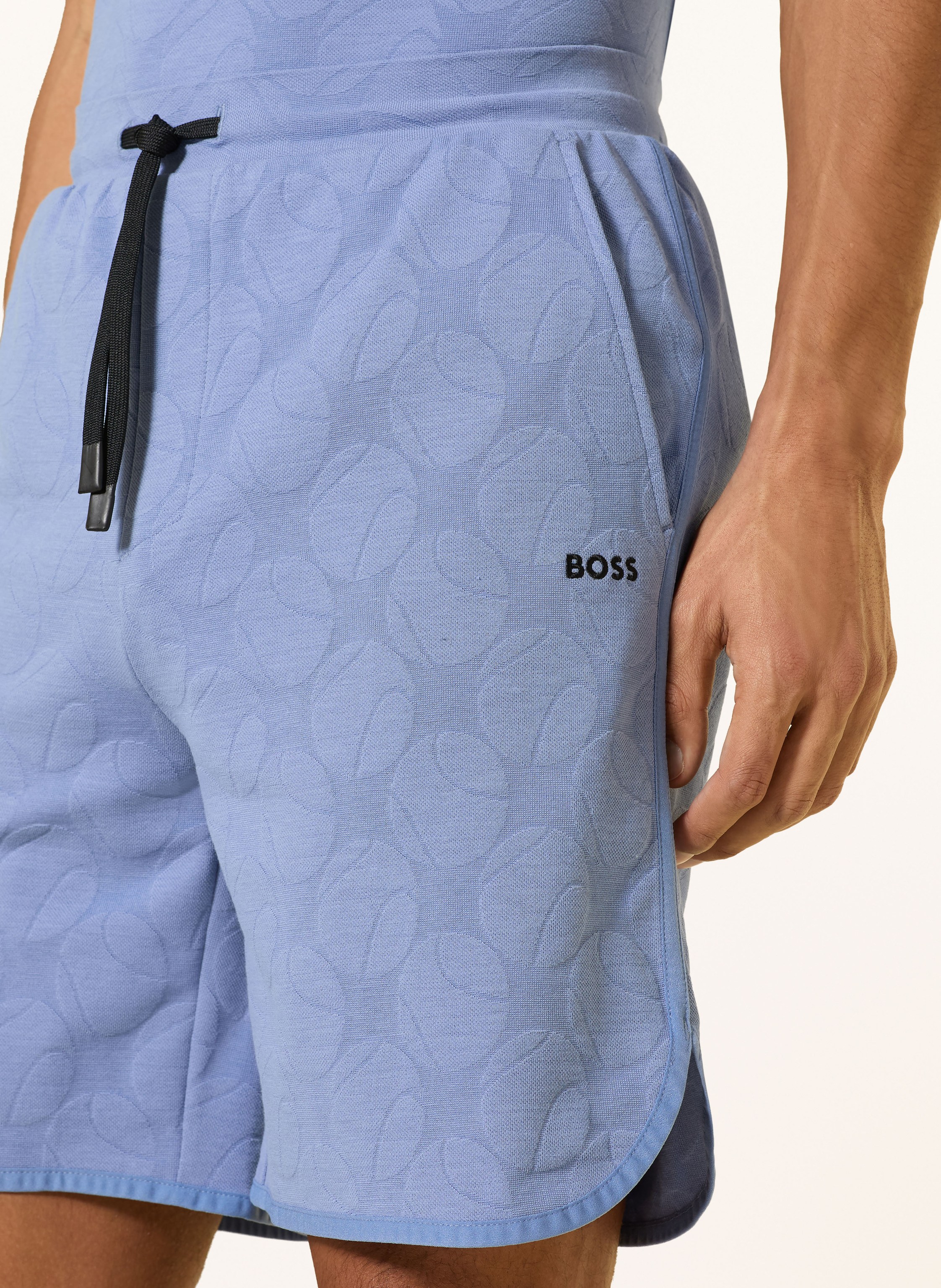 Thumbnail - Boss Sweatshorts Member blau