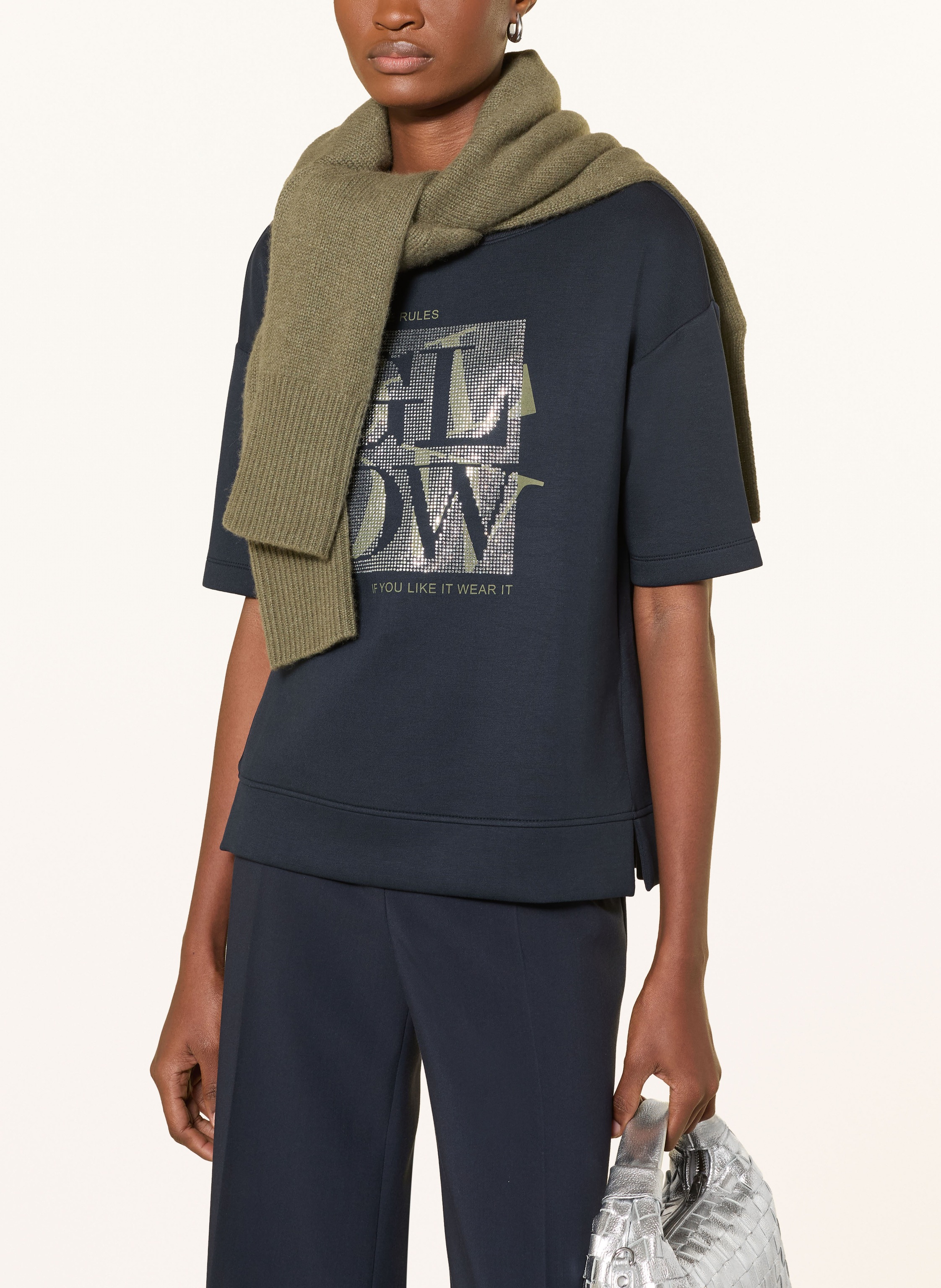 Thumbnail - Betty Barclay Sweatshirt Mit Schmucksteinen blau