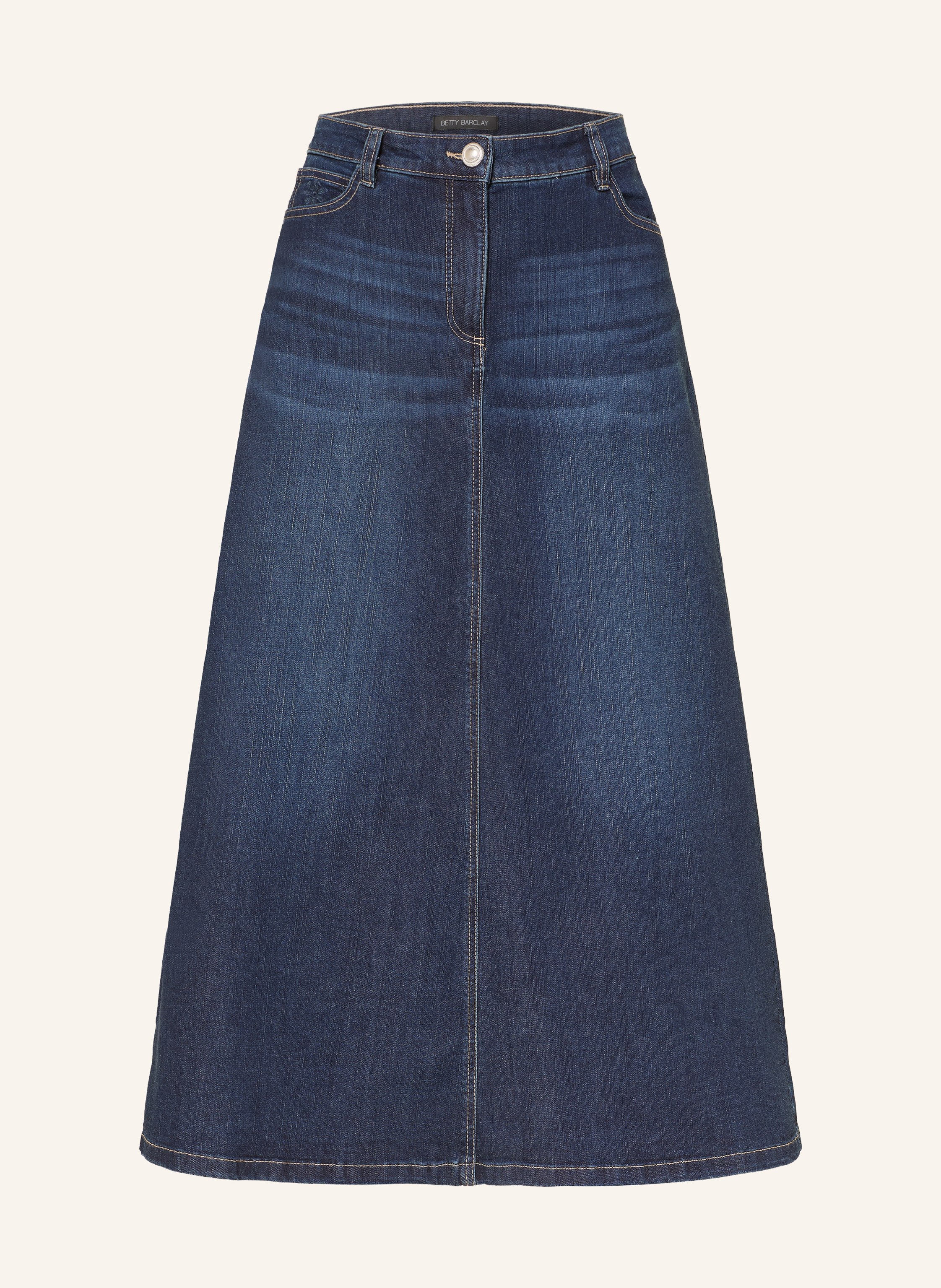 Betty Barclay denim skirt in dark blue