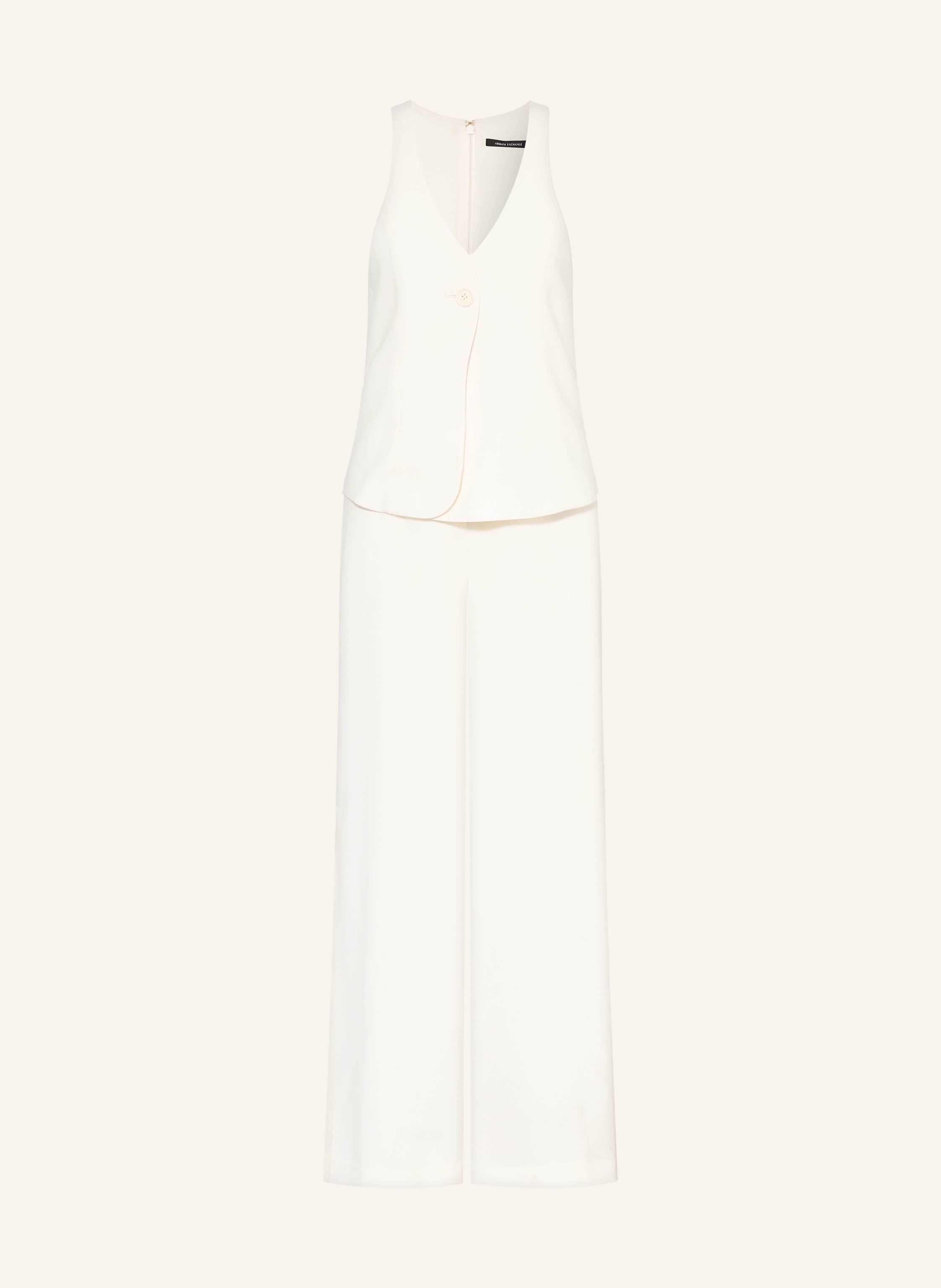 Armani Exchange Jumpsuit weiss