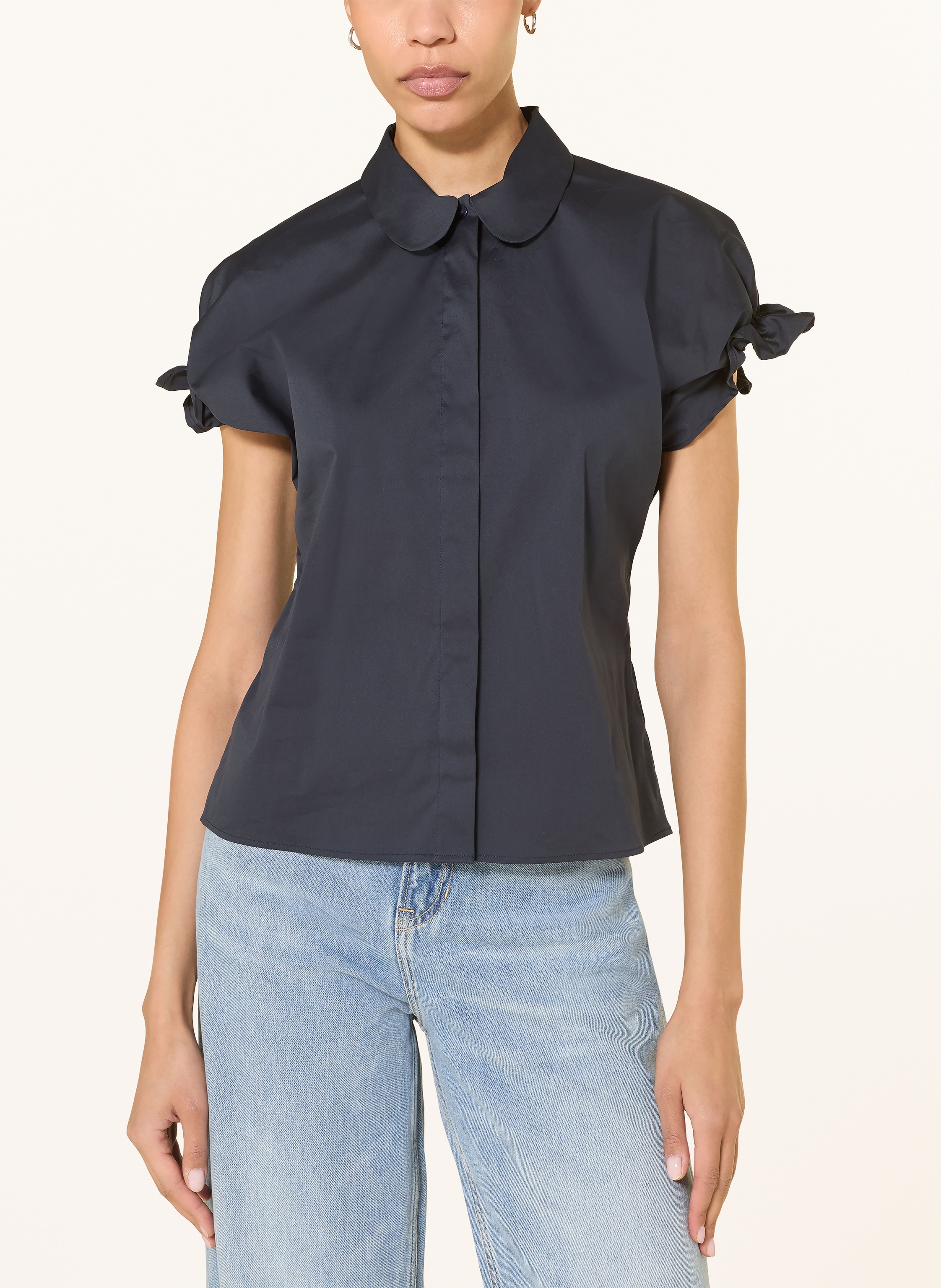 Thumbnail - Émanou Bluse blau