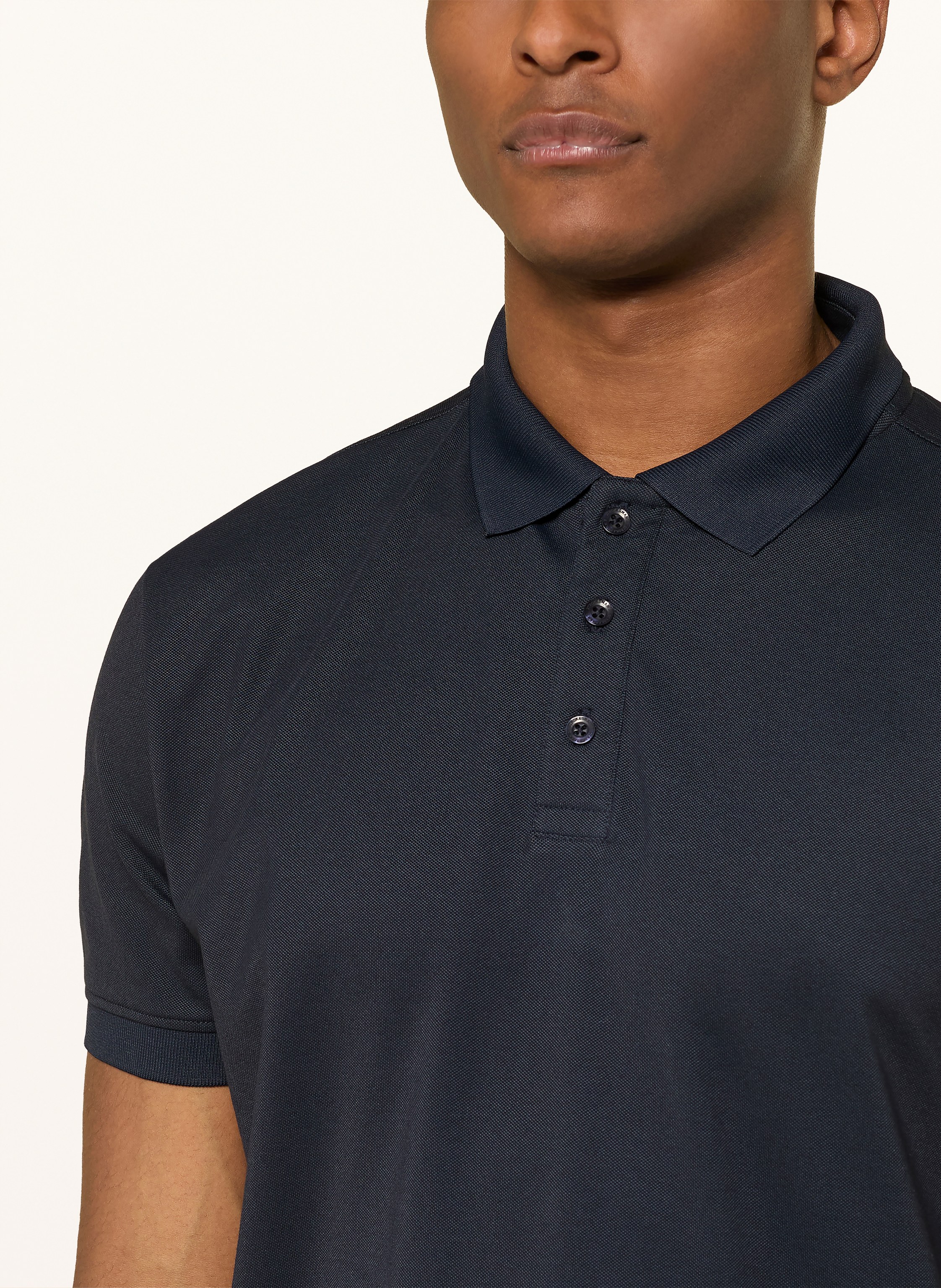 Thumbnail - Strokesman's Jersey-Poloshirt blau