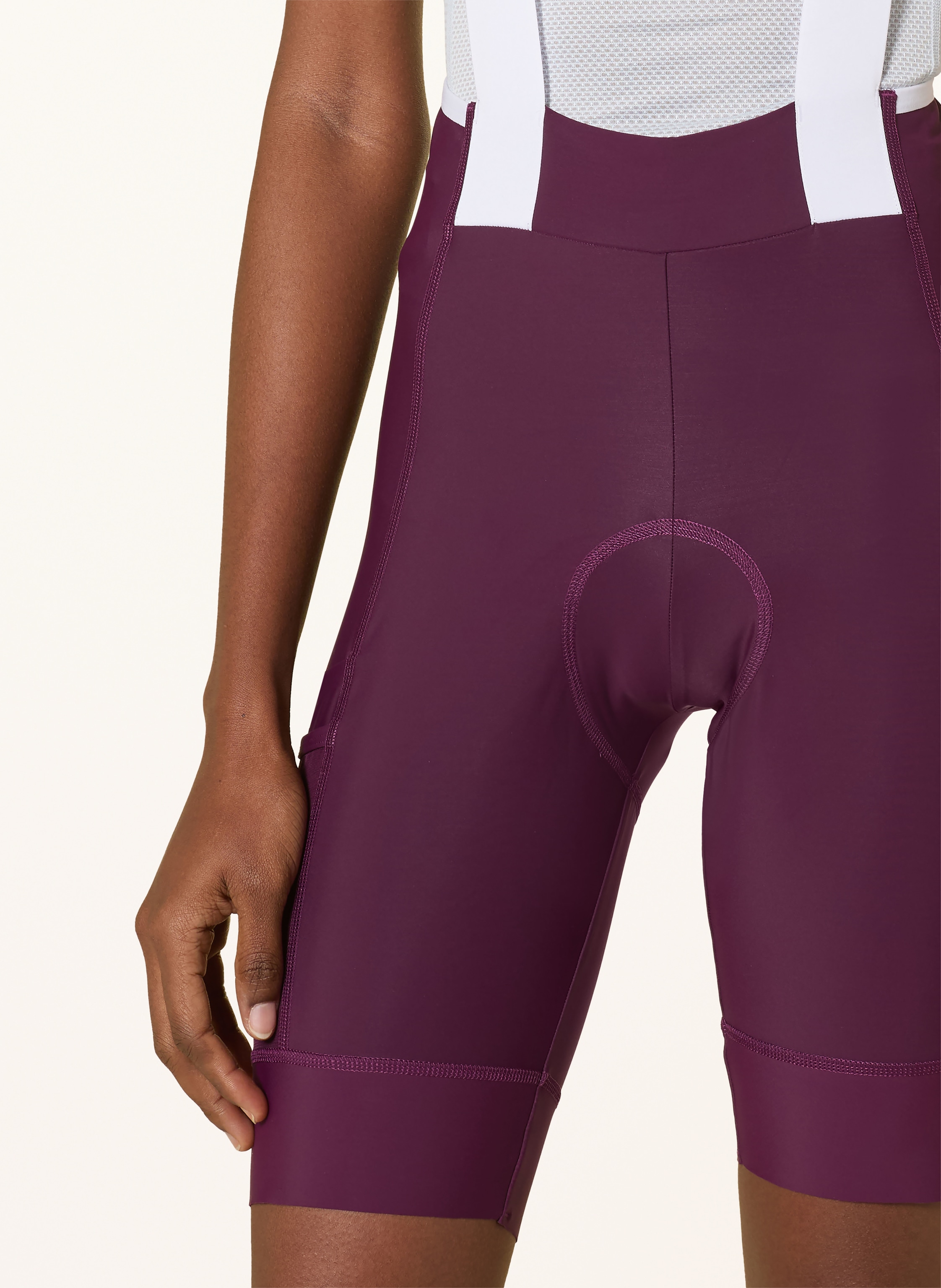 Thumbnail - Rapha Radhose Brevet Element Cargo Mit Trägern Und Gepolstertem Einsatz lila
