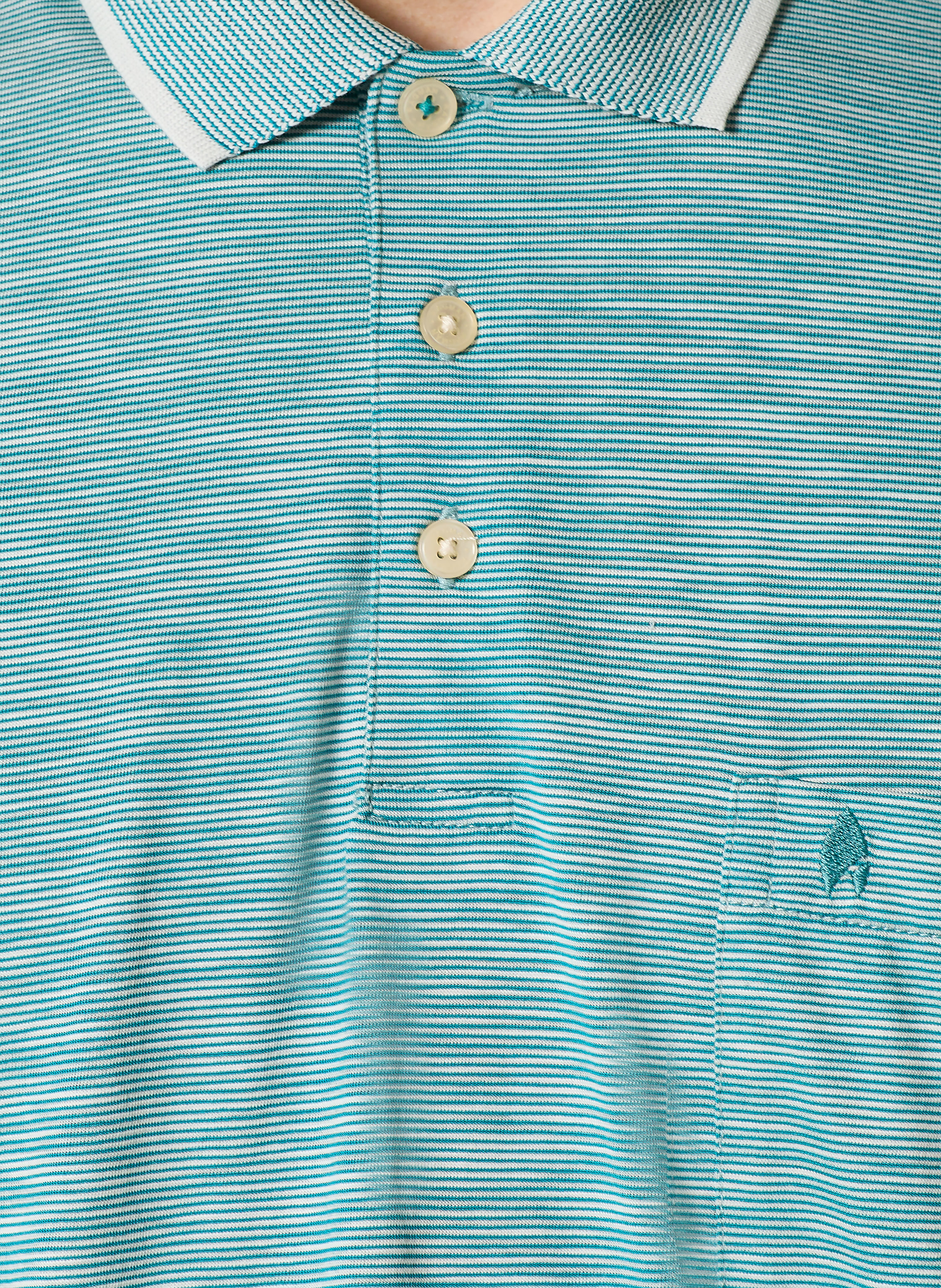 Thumbnail - Ragman Jersey-Poloshirt gruen