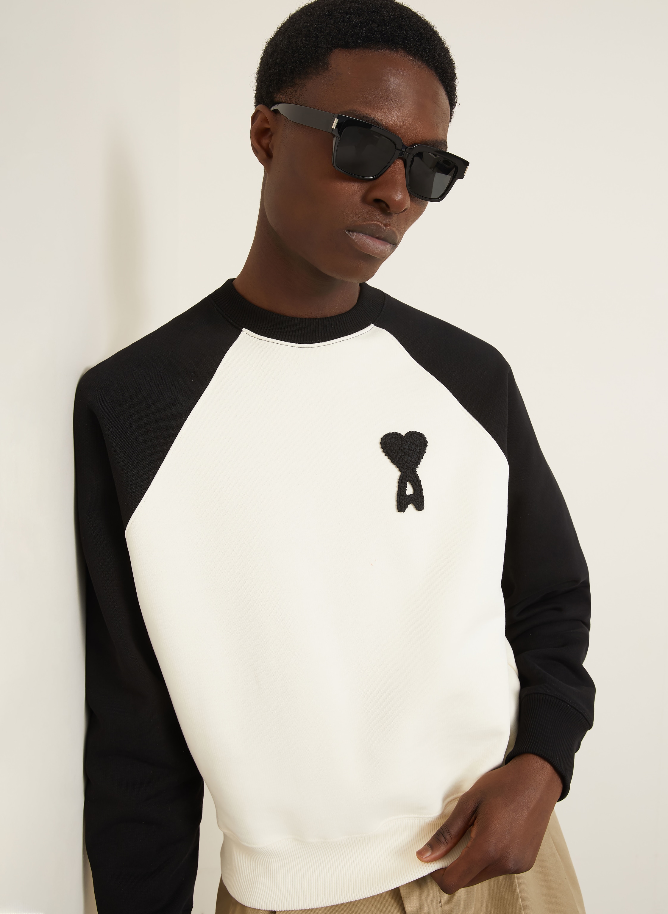 Thumbnail - Ami Paris Sweatshirt schwarz