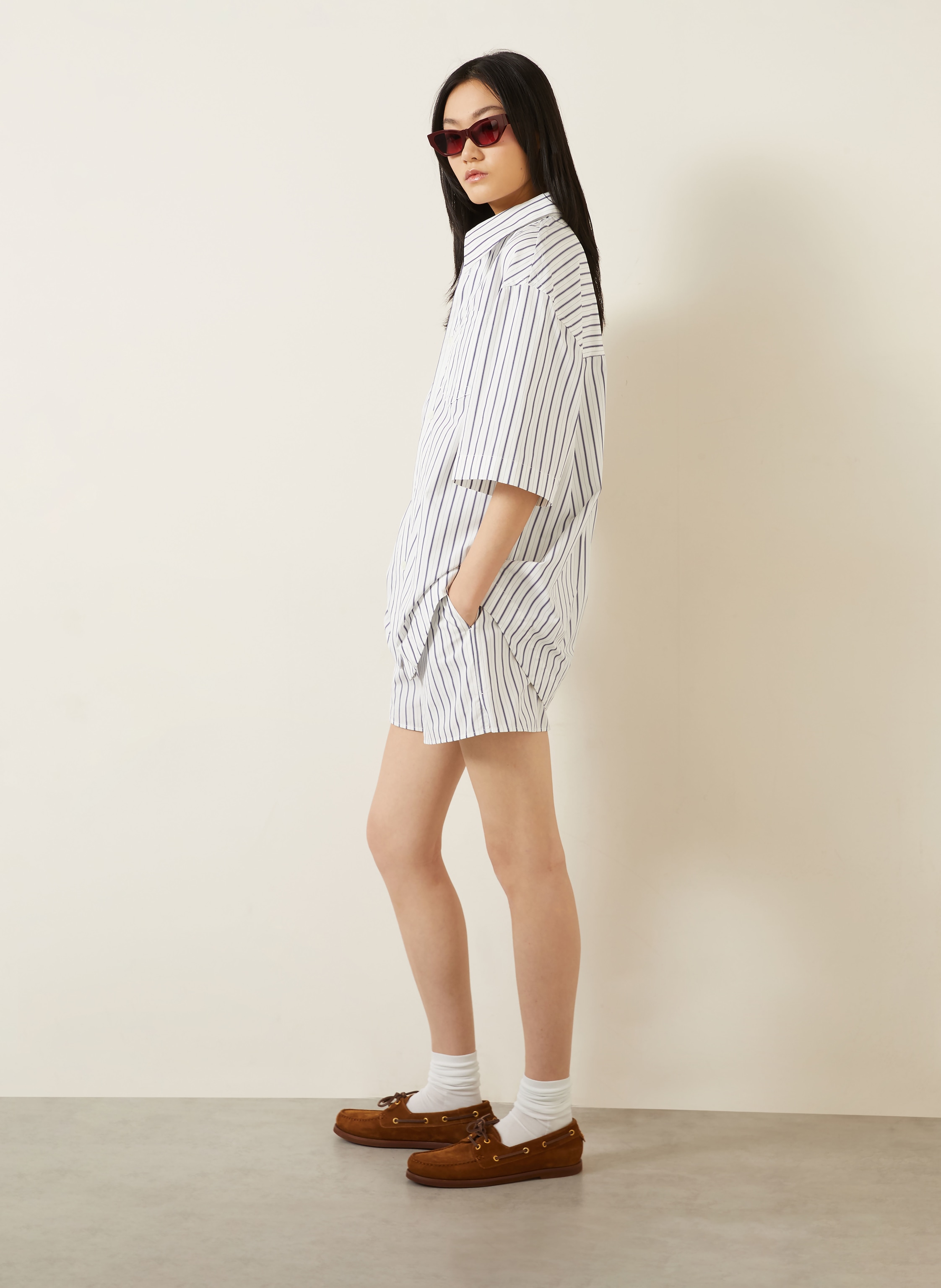 Thumbnail - Ami Paris Shorts weiss