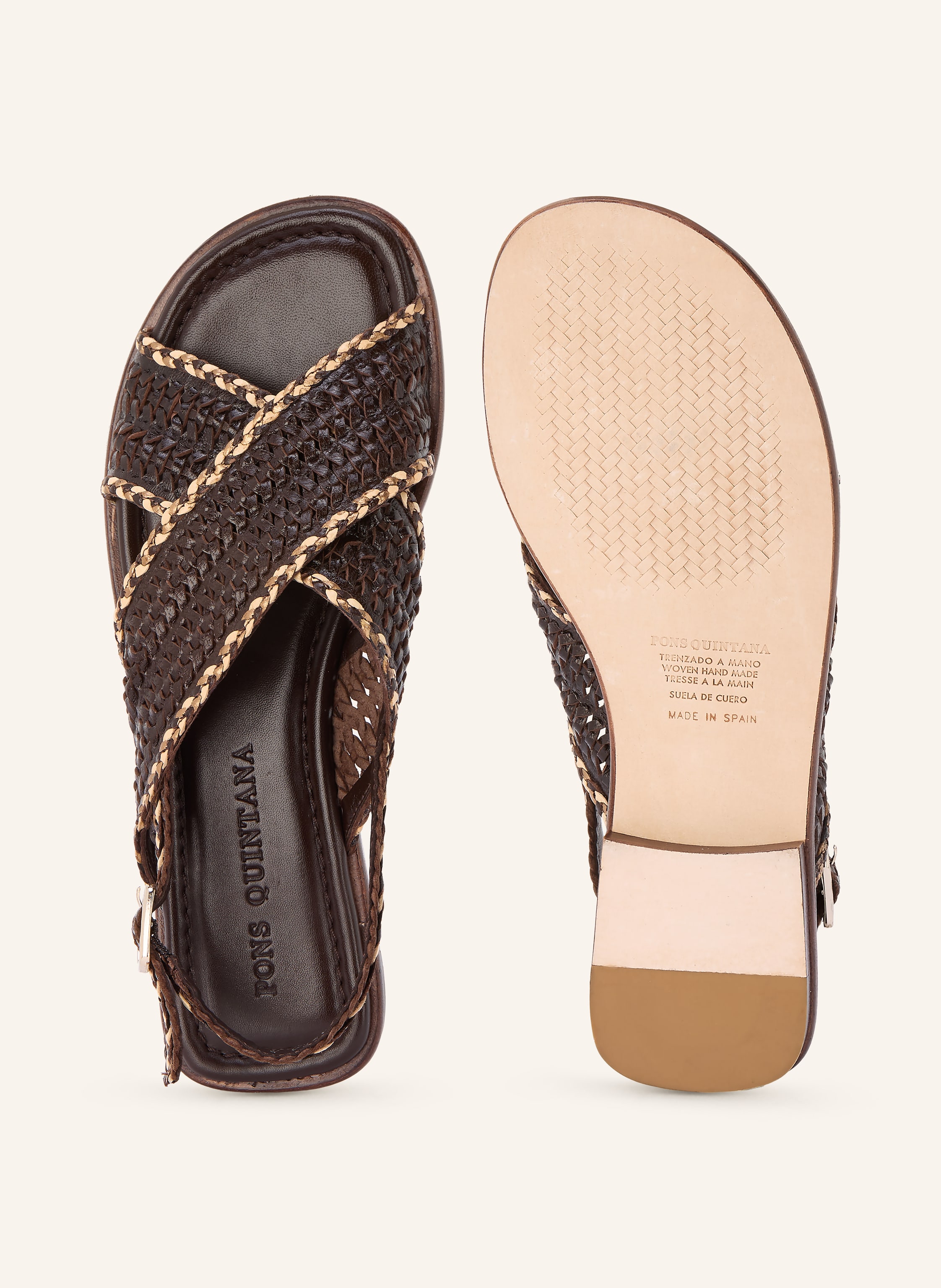 Thumbnail - Pons Quintana Sandalen braun