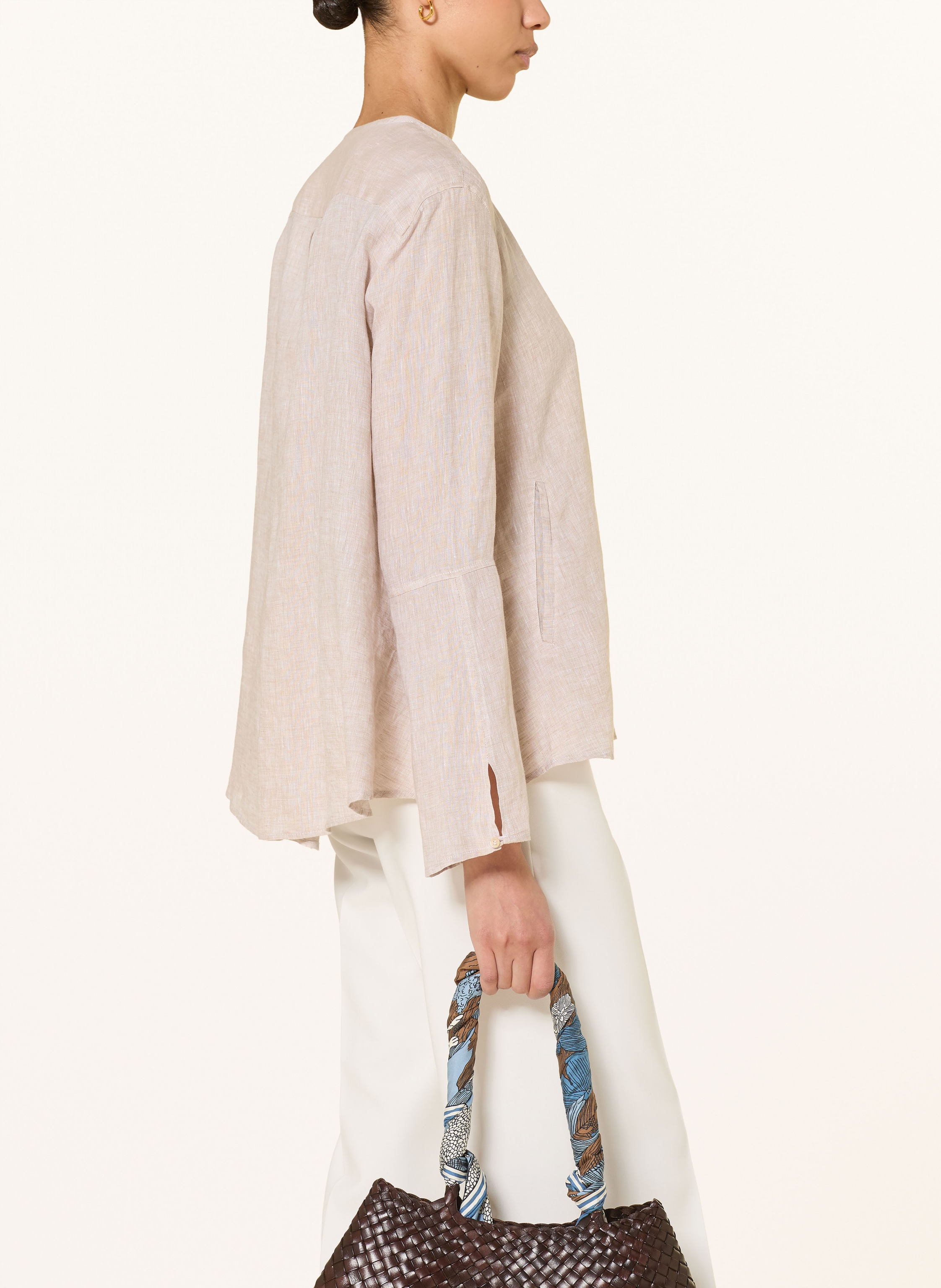 Thumbnail - Robert Friedman Leinenbluse beige