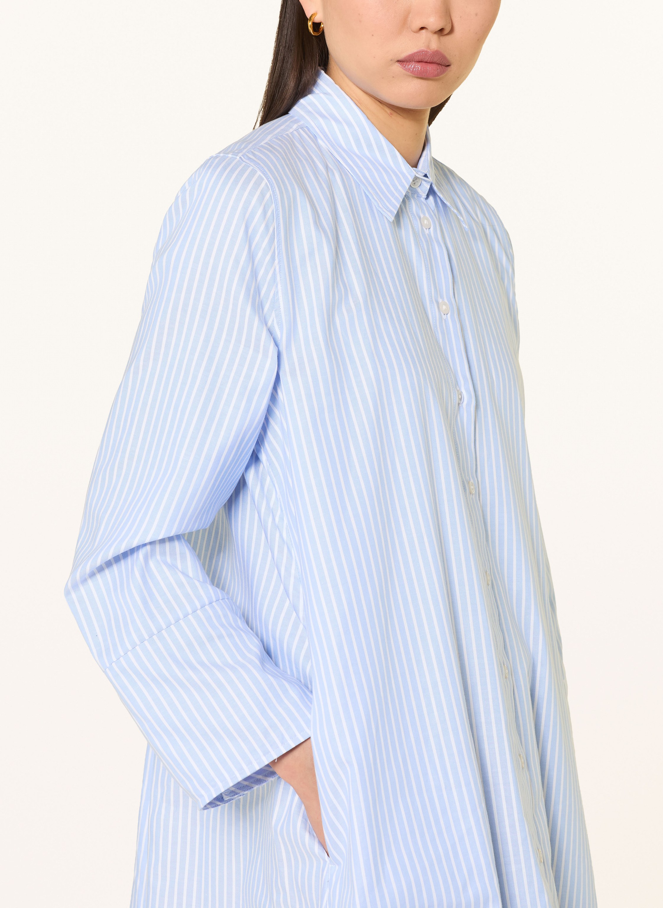 Thumbnail - Robert Friedman Hemdblusenkleid blau