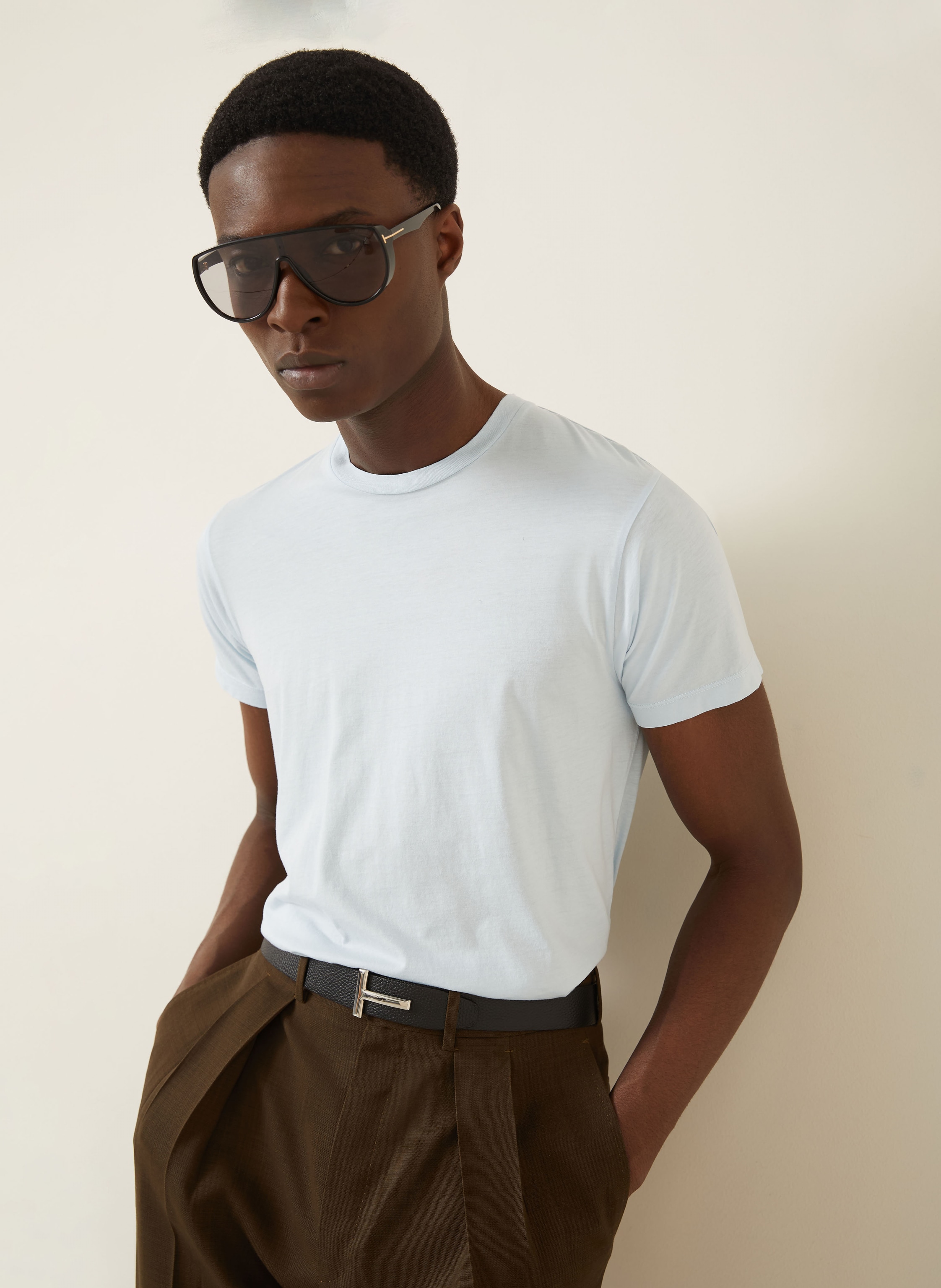 Thumbnail - Tom Ford T-Shirt blau