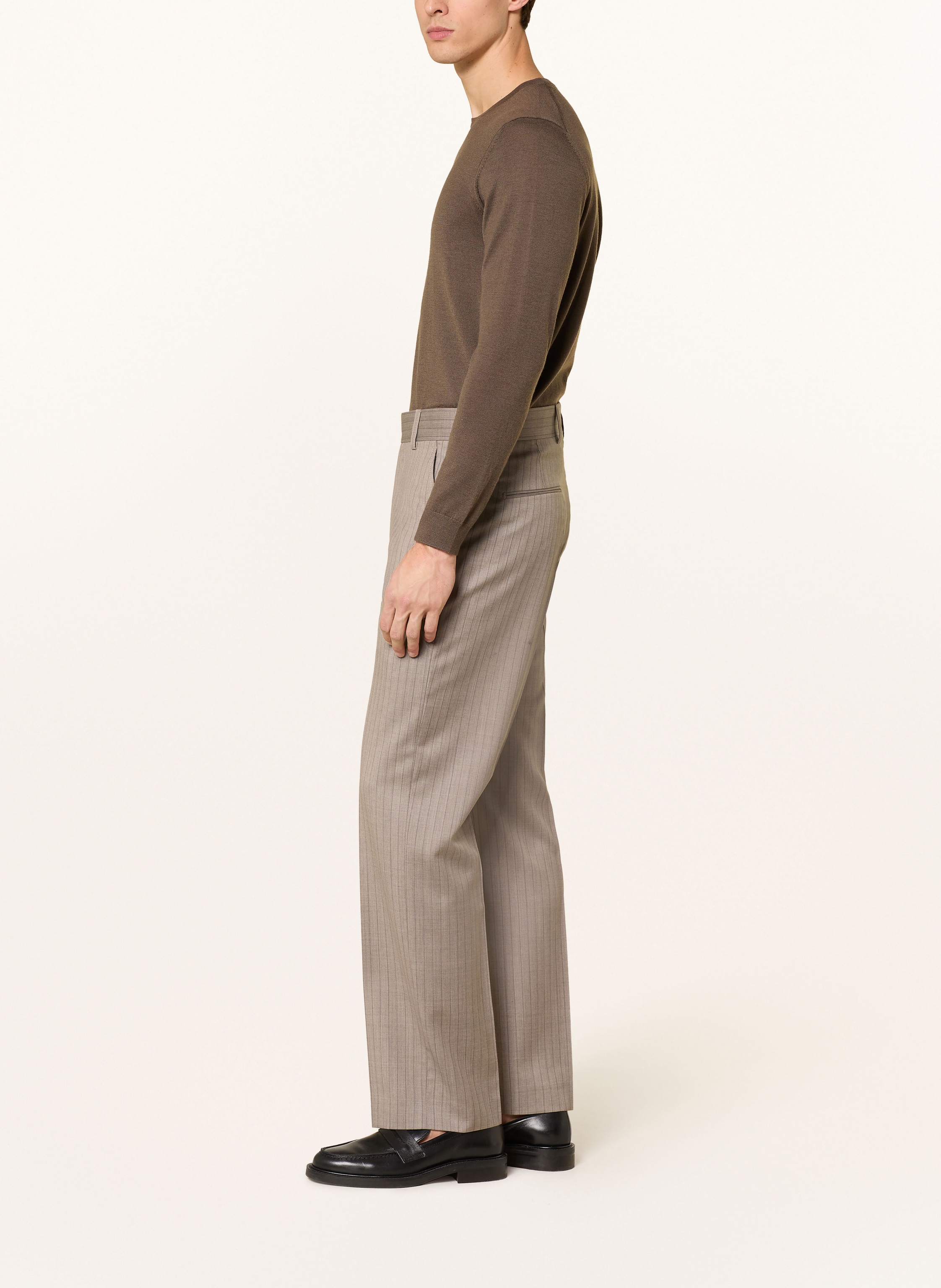 Thumbnail - Tiger Of Sweden Anzughose Tommie Regular Fit beige