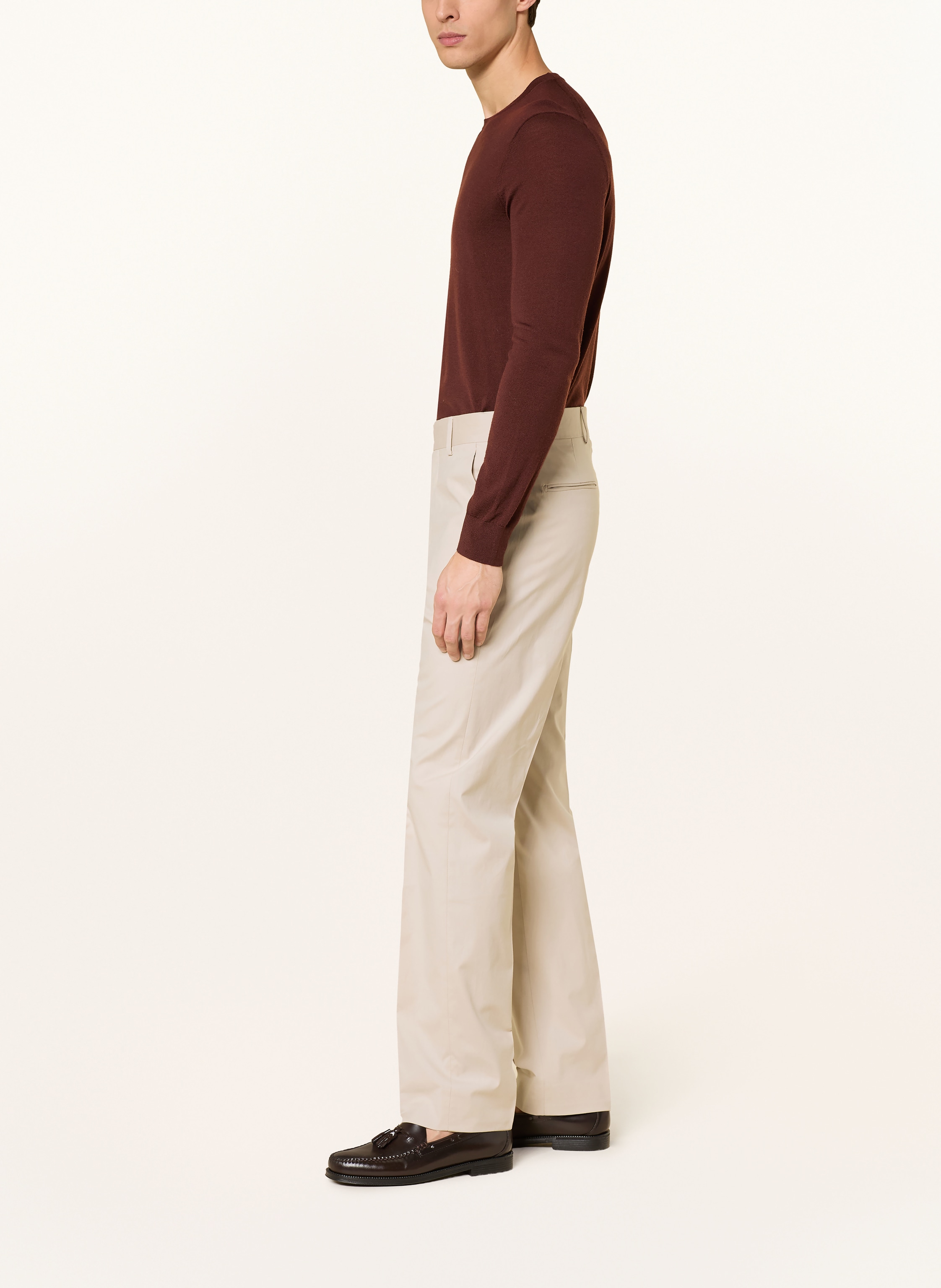 Thumbnail - Tiger Of Sweden Anzughose Tenser Regular Fit beige